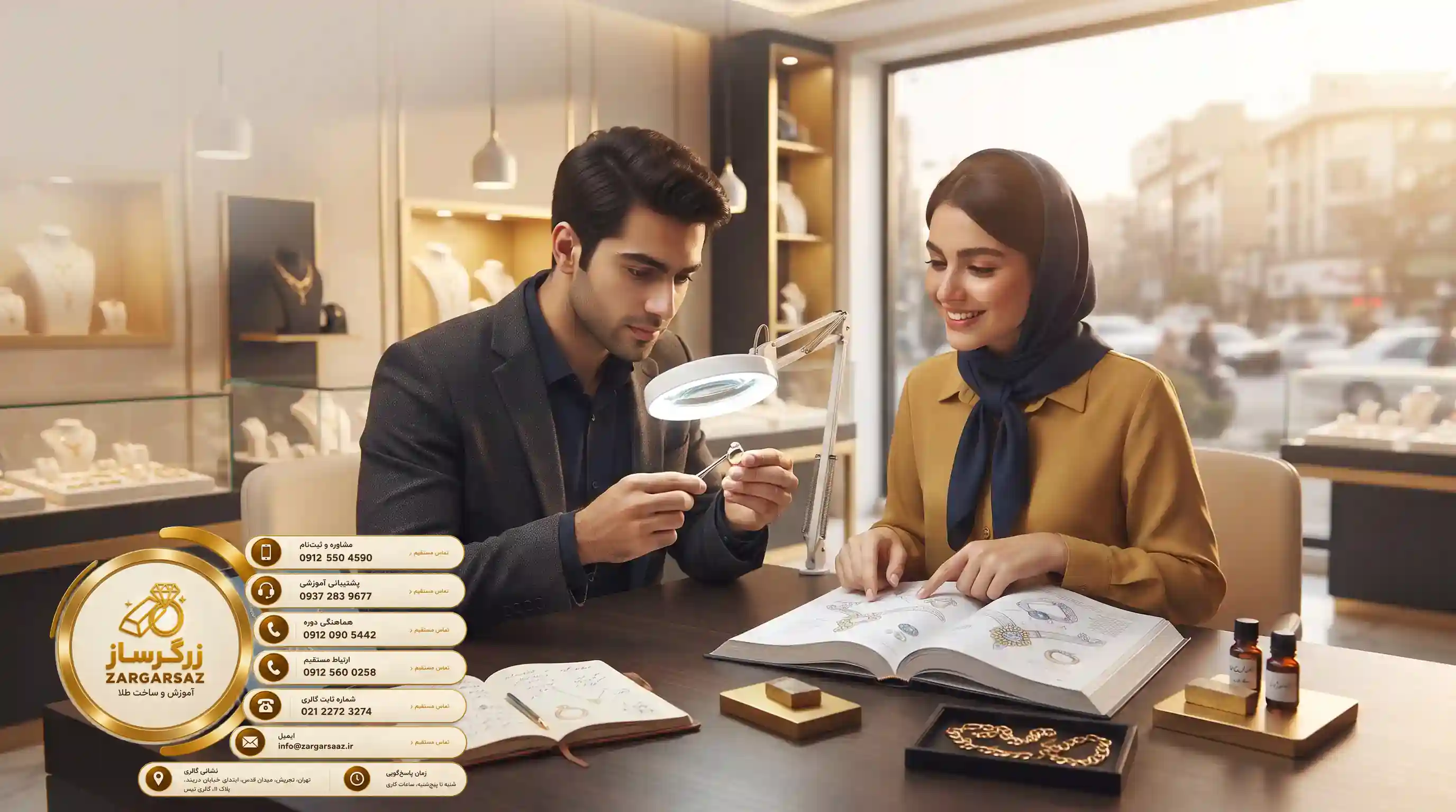  تحلیل دقیق هزینه‌های کلاس آموزش طلافروشی و مهارت‌های ضروری