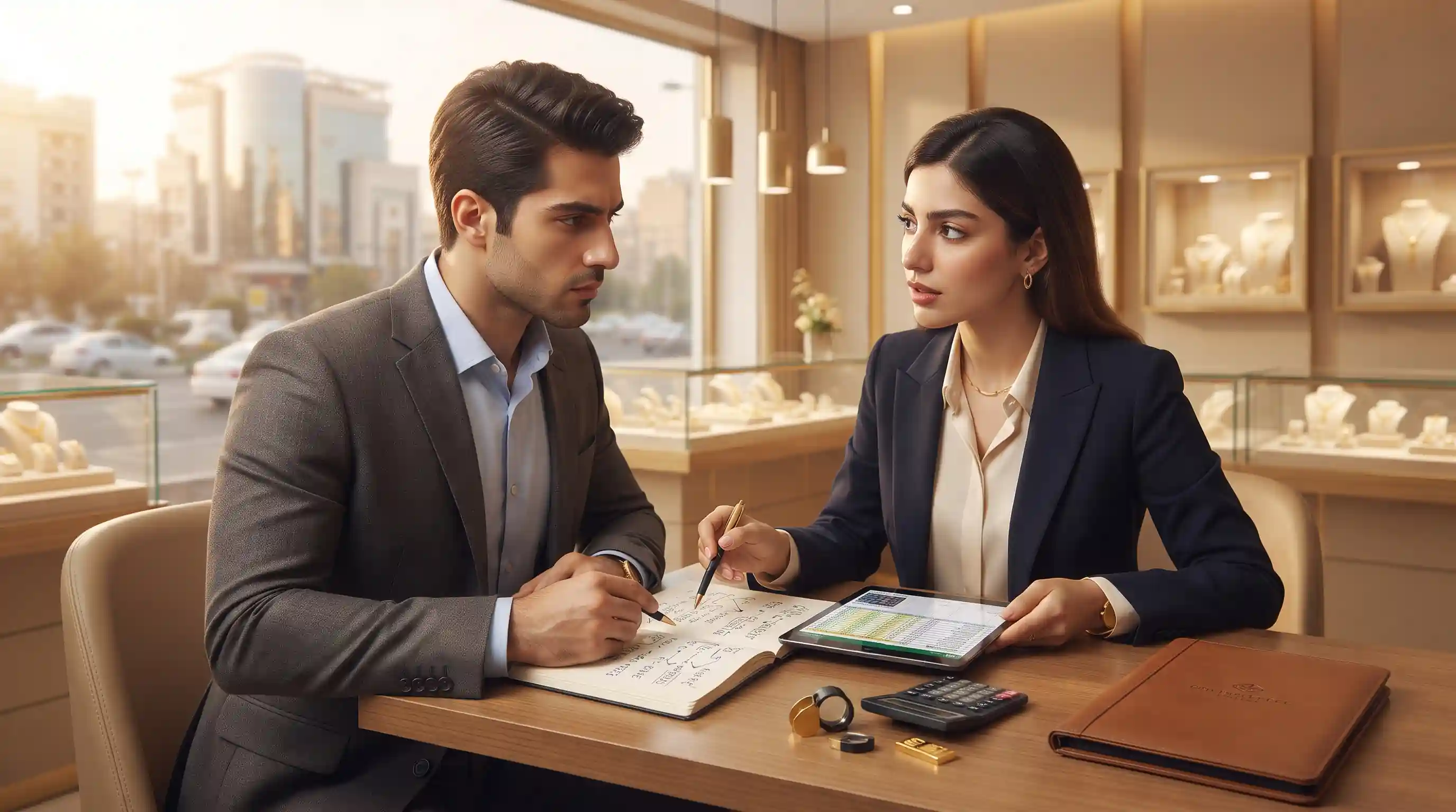 🧮 روش&zwnj;های پیشرفته محاسبه مالیات بر ارزش افزوده در طلا