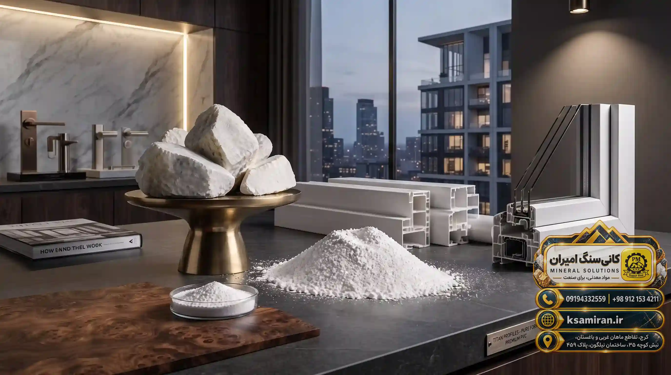دليل اختيار كربونات الكالسيوم حسب درجة الميش والاستنتاج