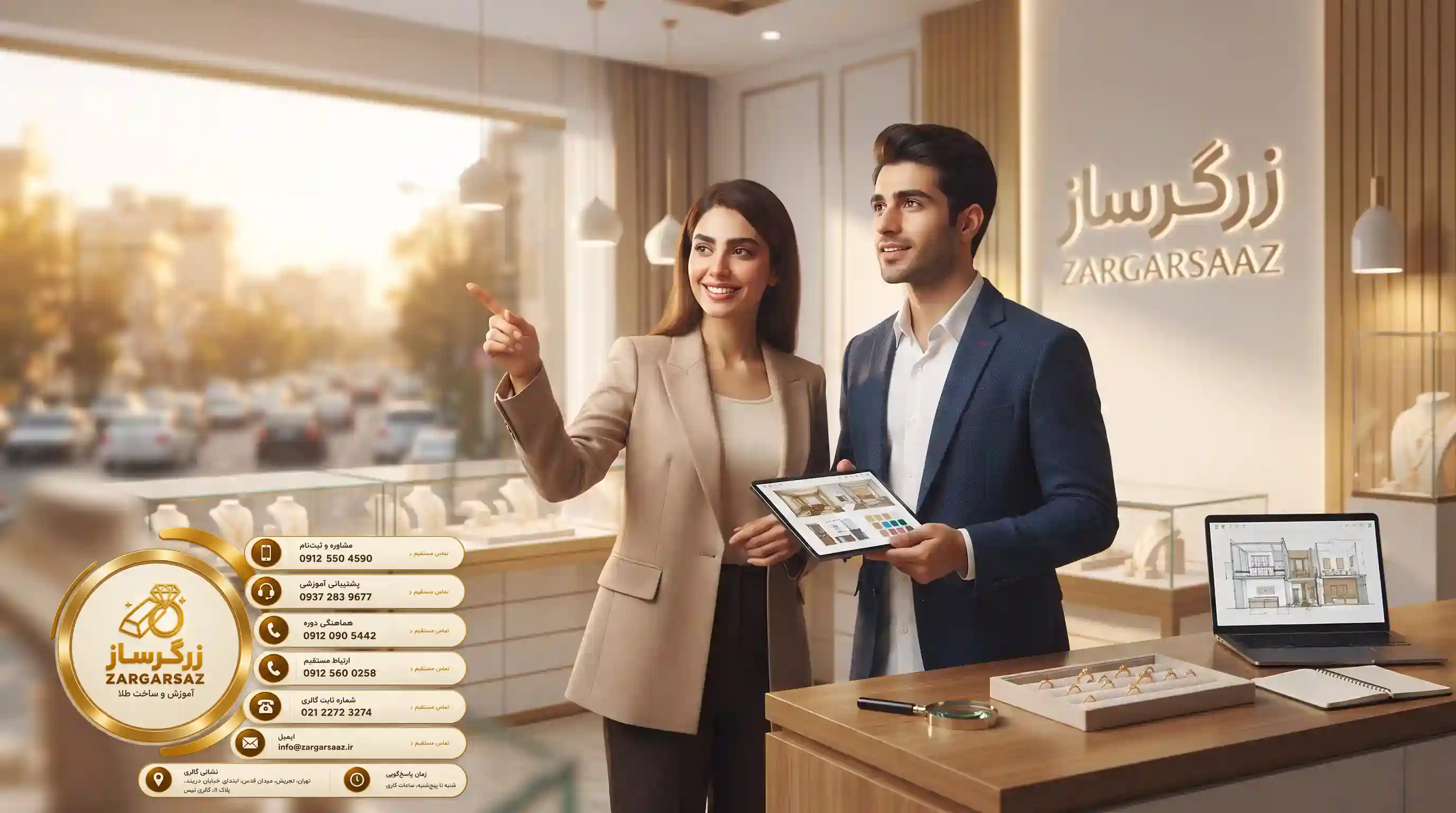 تنسيق لافتة المحل مع التصميم والديكور الداخلي
