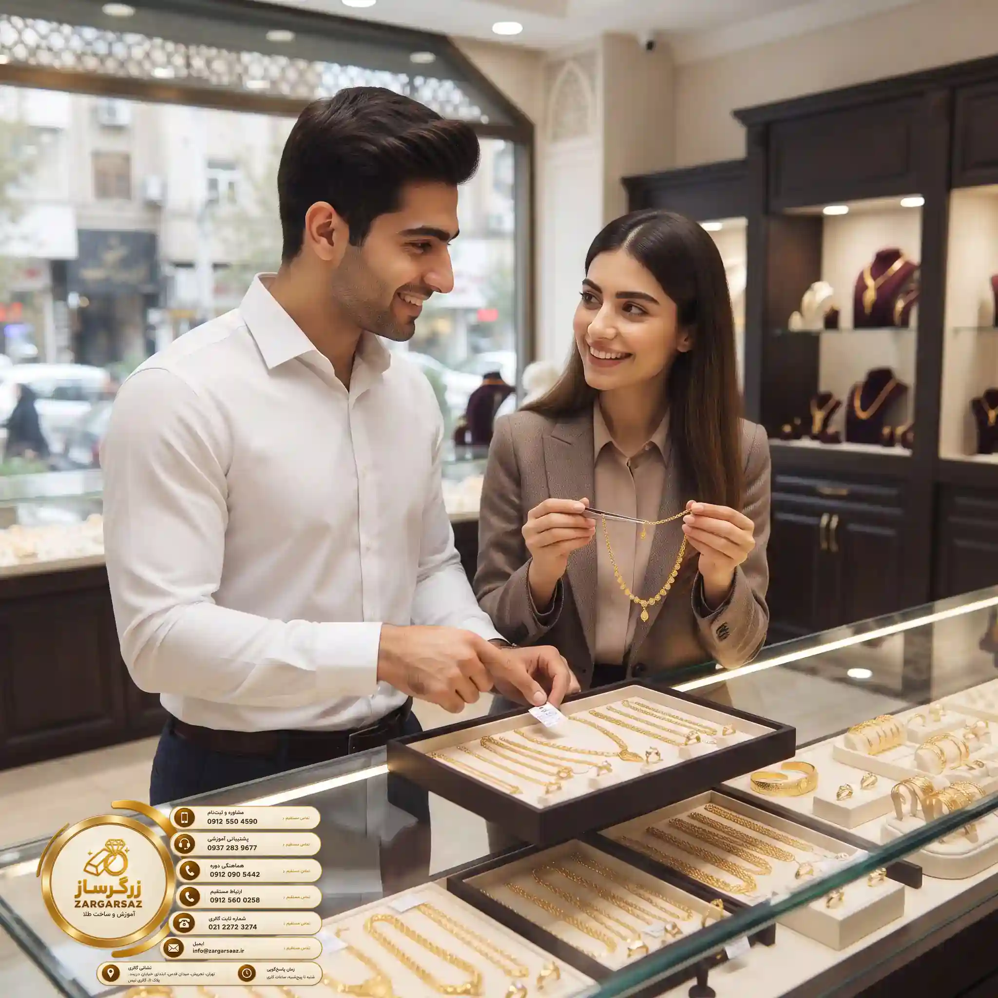 چگونه طلافروشی را شروع کنیم با راهنمایی بهترین استادان؟