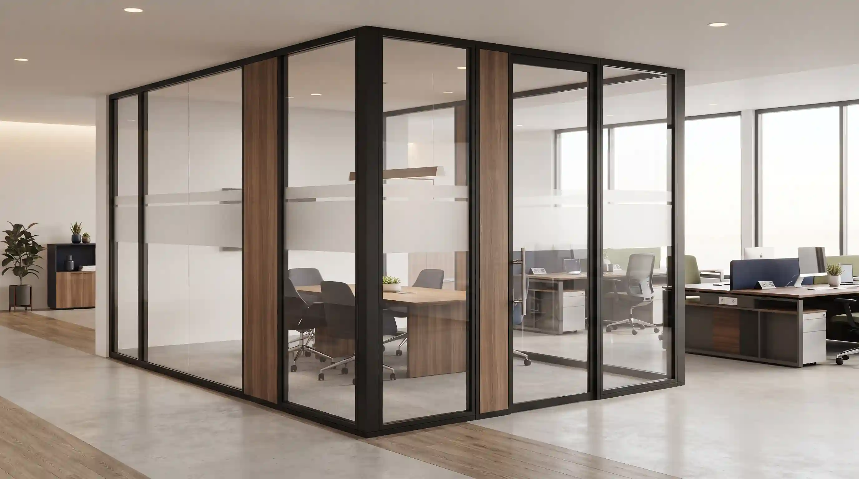 🏢 تاثیر کیفیت ابزار در اجرای انواع پارتیشنهای مدرن