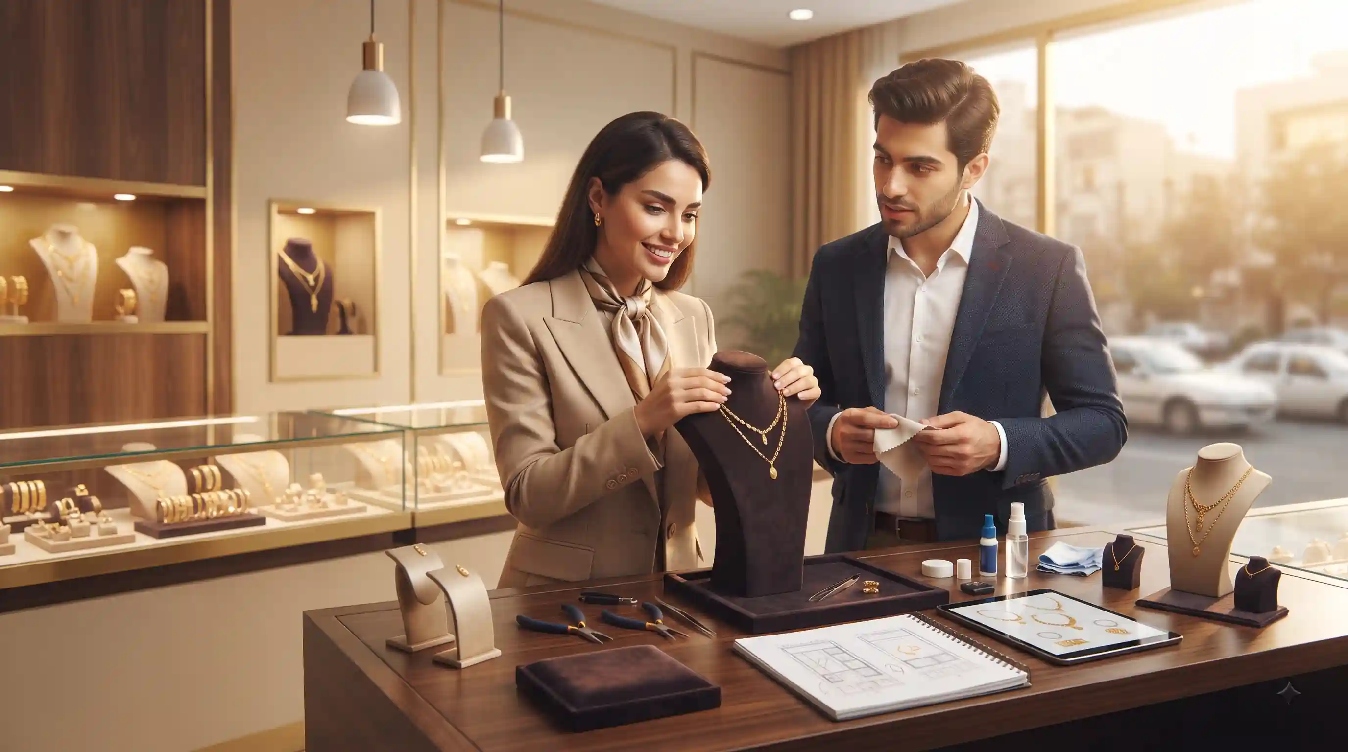 📊 تکنیکهای ویترینچینی بازاریابی و برندسازی در بازار طلا