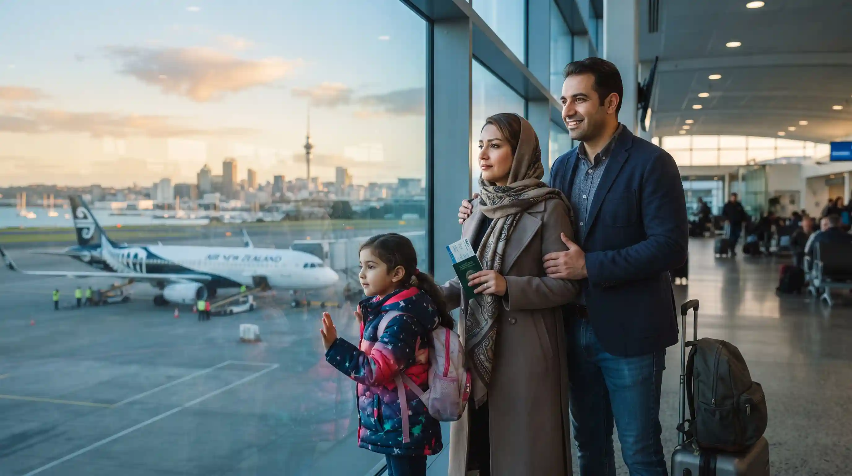 👨&zwj;👩&zwj;👧&zwj;👦 همراهی همسر و فرزندان در مسیر مهاجرت تحصیلی به نیوزیلند