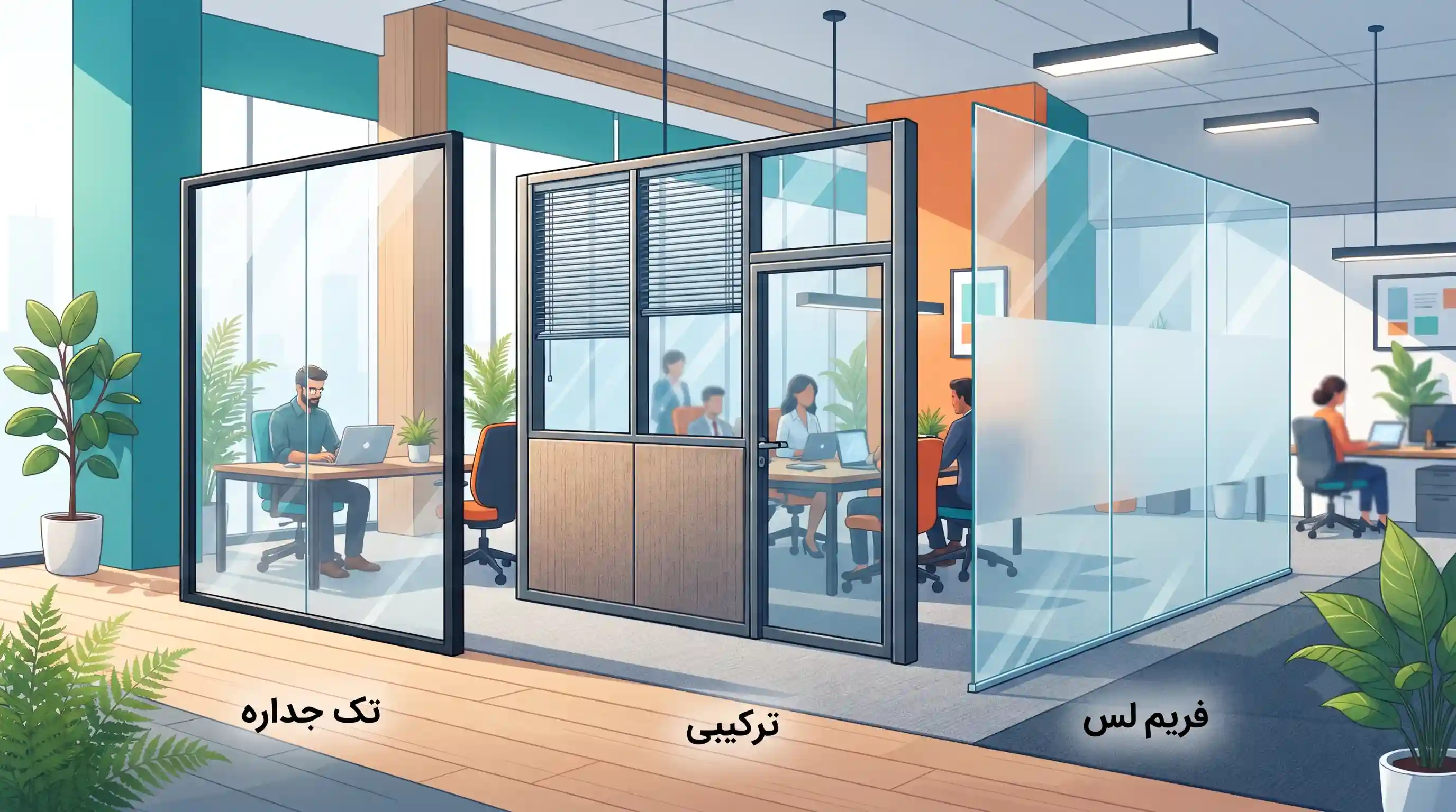 📊 مقایسه پارتیشن دوجداره ترکیبی با مدل&zwnj;های تک جداره و فریم لس