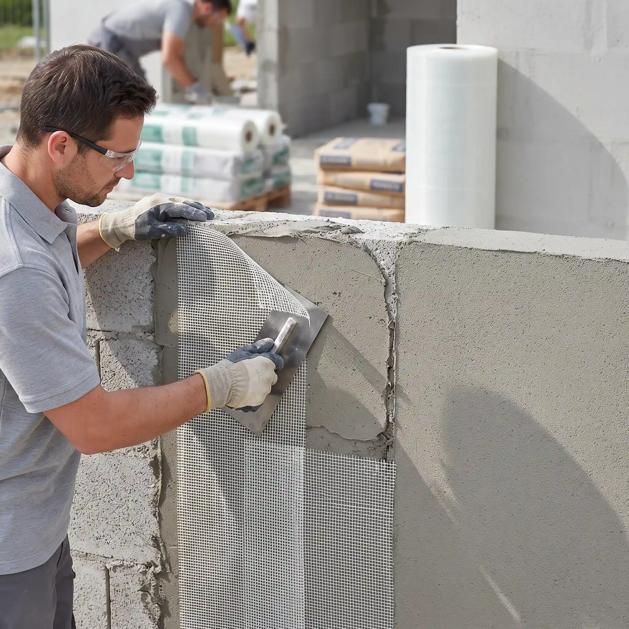 استعلام سریع قیمت مش فایبرگلاس E-Glass جهت تسلیح دیوار