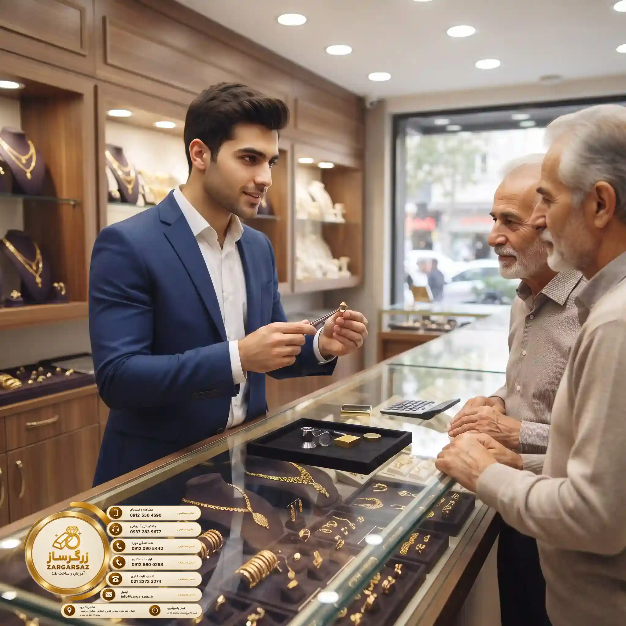 آموزش طلافروشی بهترین فرصت کسب مهارت‌های پرسود