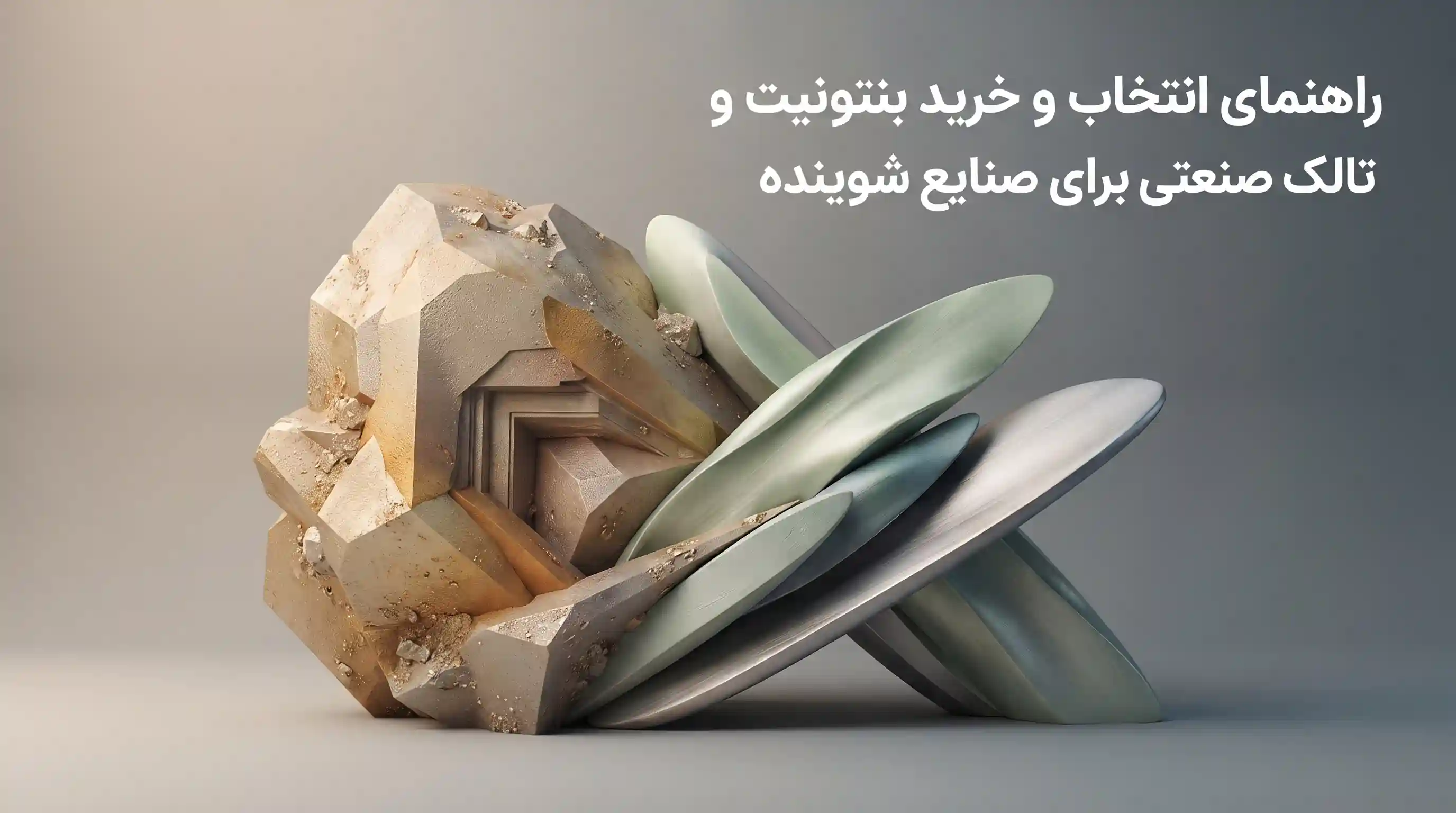 🎯 راهنمای انتخاب و خرید بنتونیت و تالک صنعتی بر اساس گرید و دانه&zwnj;بندی