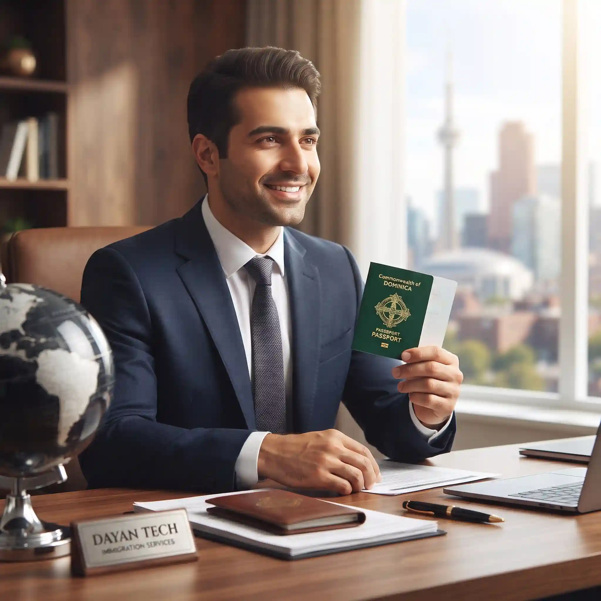شهروندی دومینیکا را از موسسه مهاجرتی دایان تک بخواهید