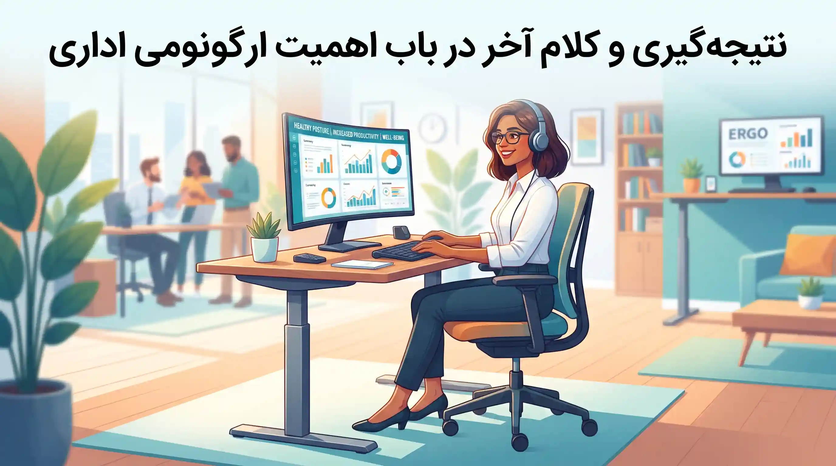 🎯 نتیجه‌گیری و کلام آخر در باب اهمیت ارگونومی اداری