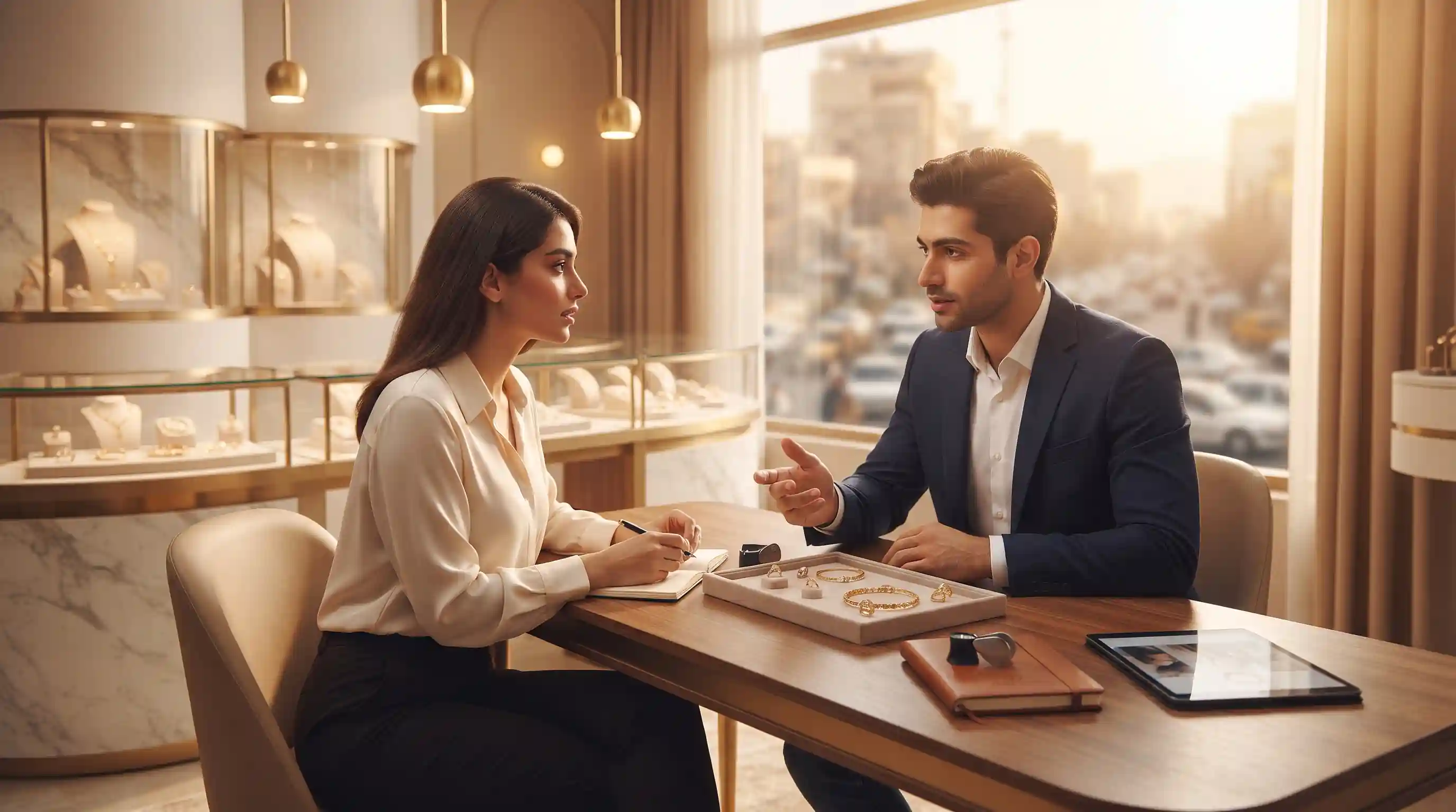 💡 زبان بدن و روانشناسی مشتری در بازار طلا