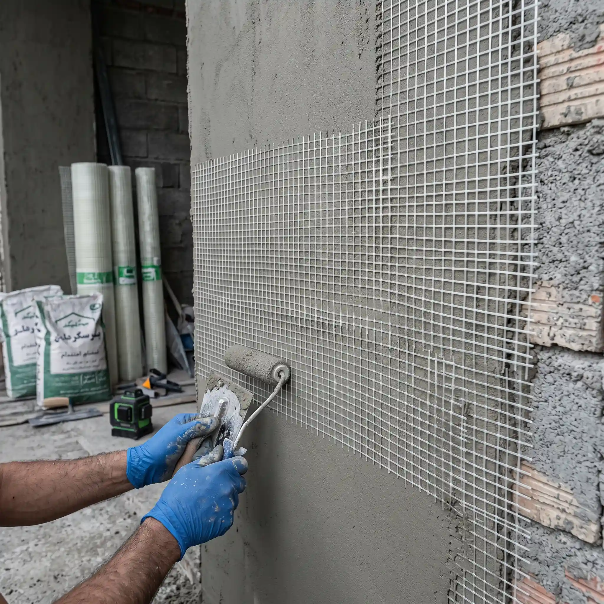 قیمت مناسب و خرید مش فایبرگلاس E-Glass با استاندارد جهانی