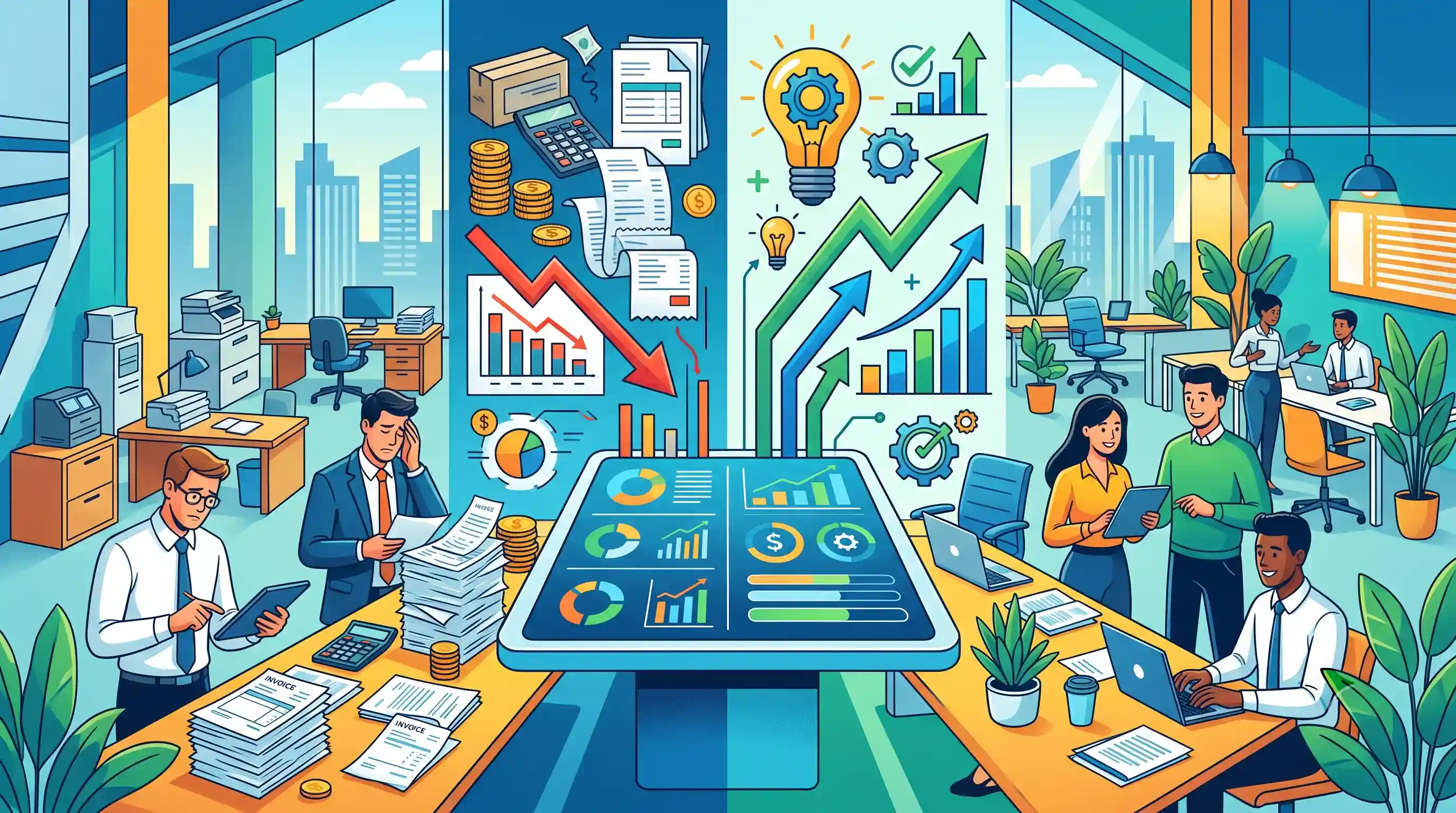 📊 جدول مقایسه هزینه&zwnj;کرد و بهینه&zwnj;سازی بودجه دکوراسیون اداری
