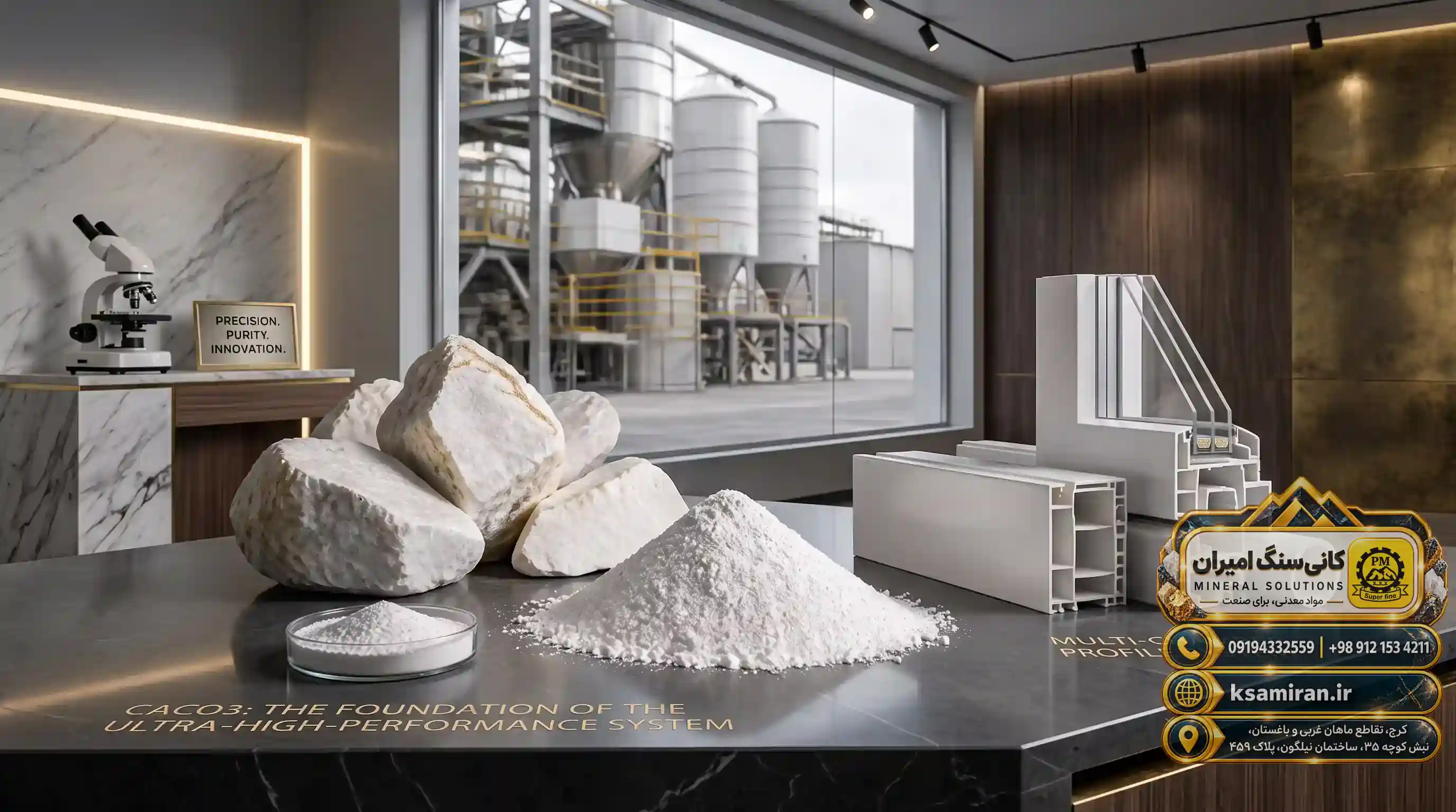Chemical Structure, Types, and Production Methods of Calcium Carbonate