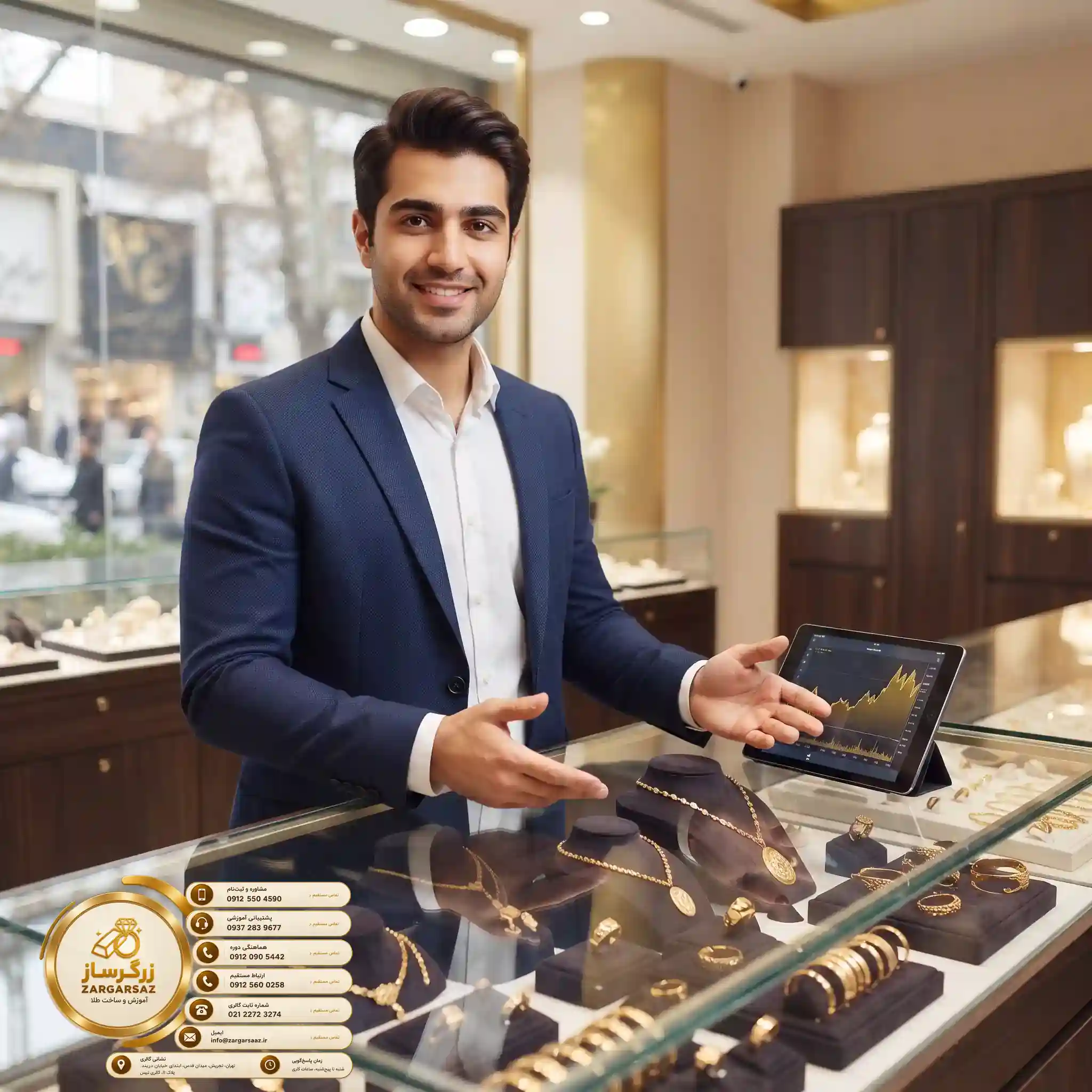 کسب درآمد میلیونی از طلا با دستاورد دوره آموزش طلافروشی