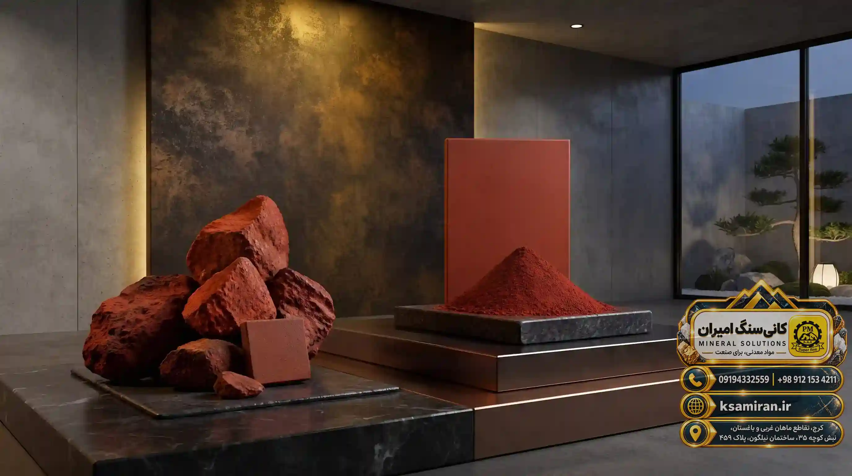 Application of Red Iron Oxide (Ochre) in Paint and Industrial Coatings