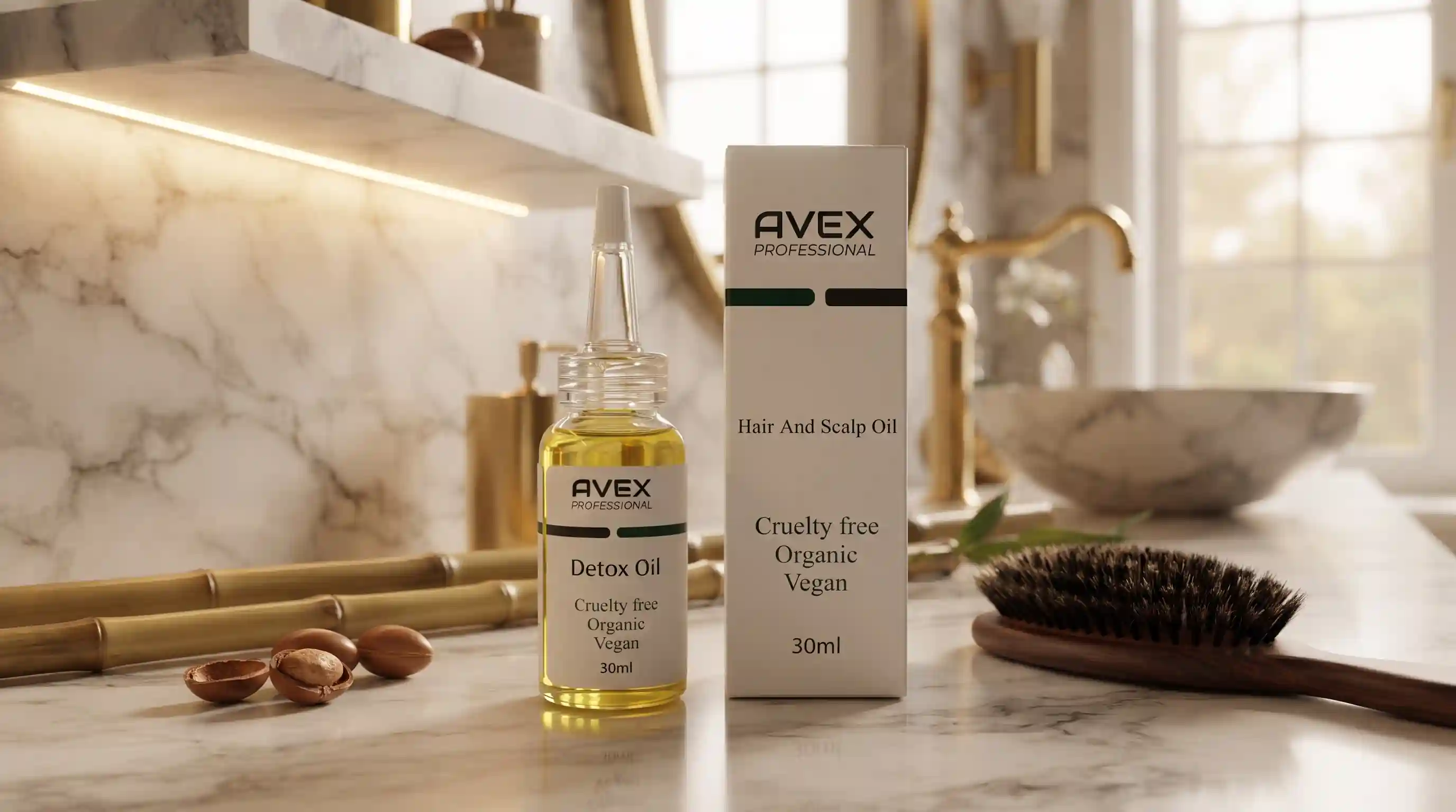 مزایای درمانی اسکالپ و بهبود شوره با AVEX