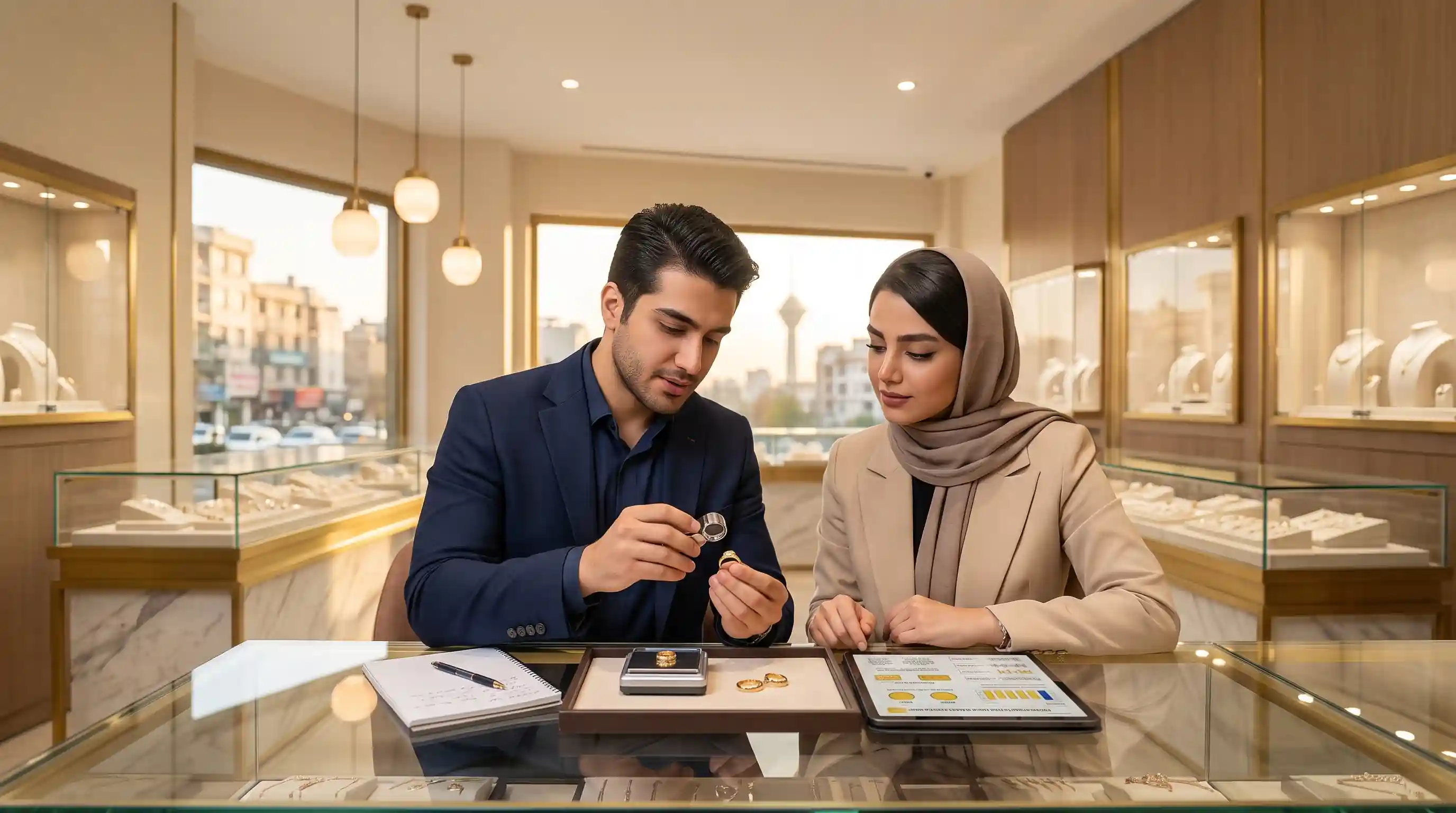 💎 چرا آموزش صفر تا صد شغل طلافروشی کلید موفقیت است
