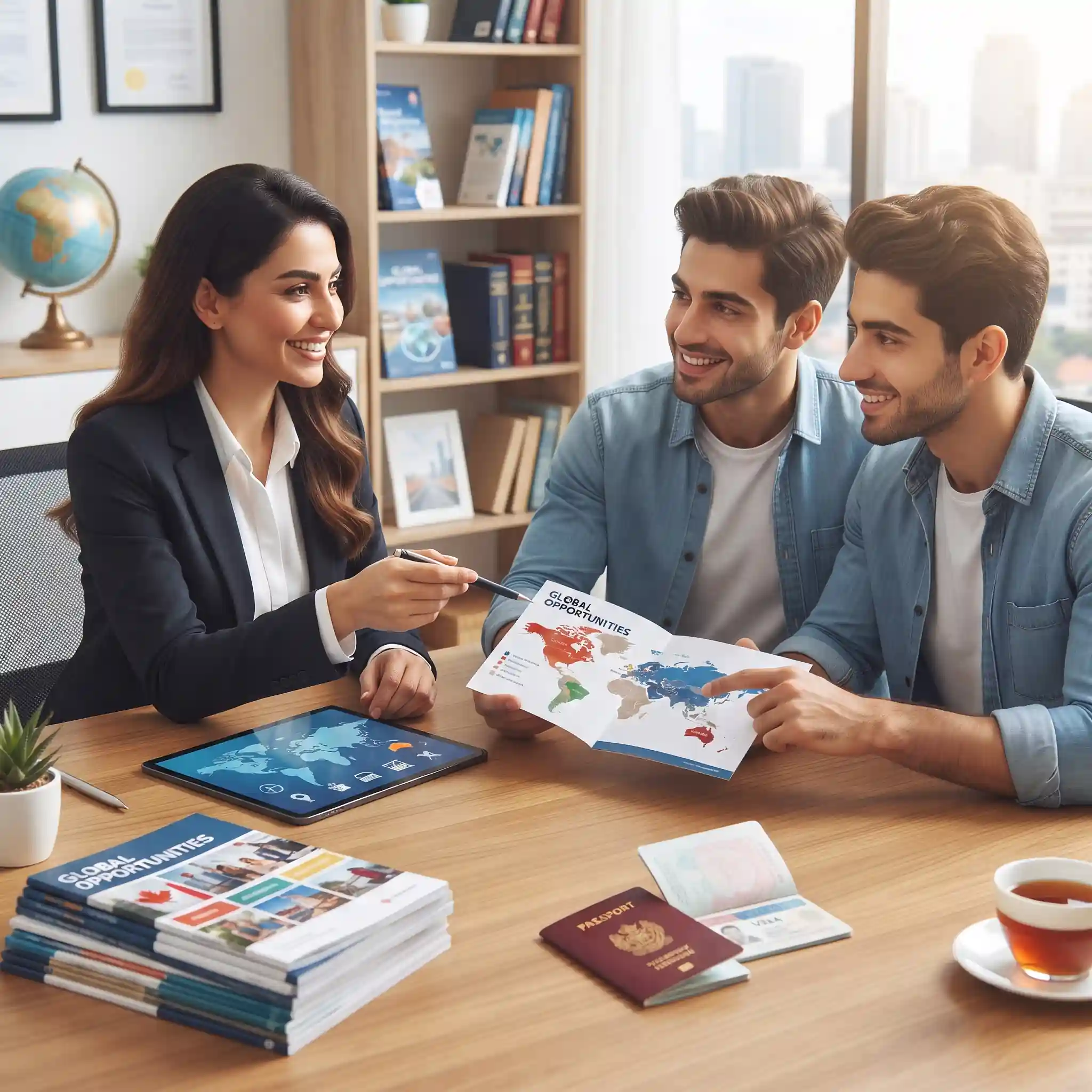 فرم مشاوره اولیه را در بهترین آژانس مسافرتی و مهاجرتی تکمیل کنید