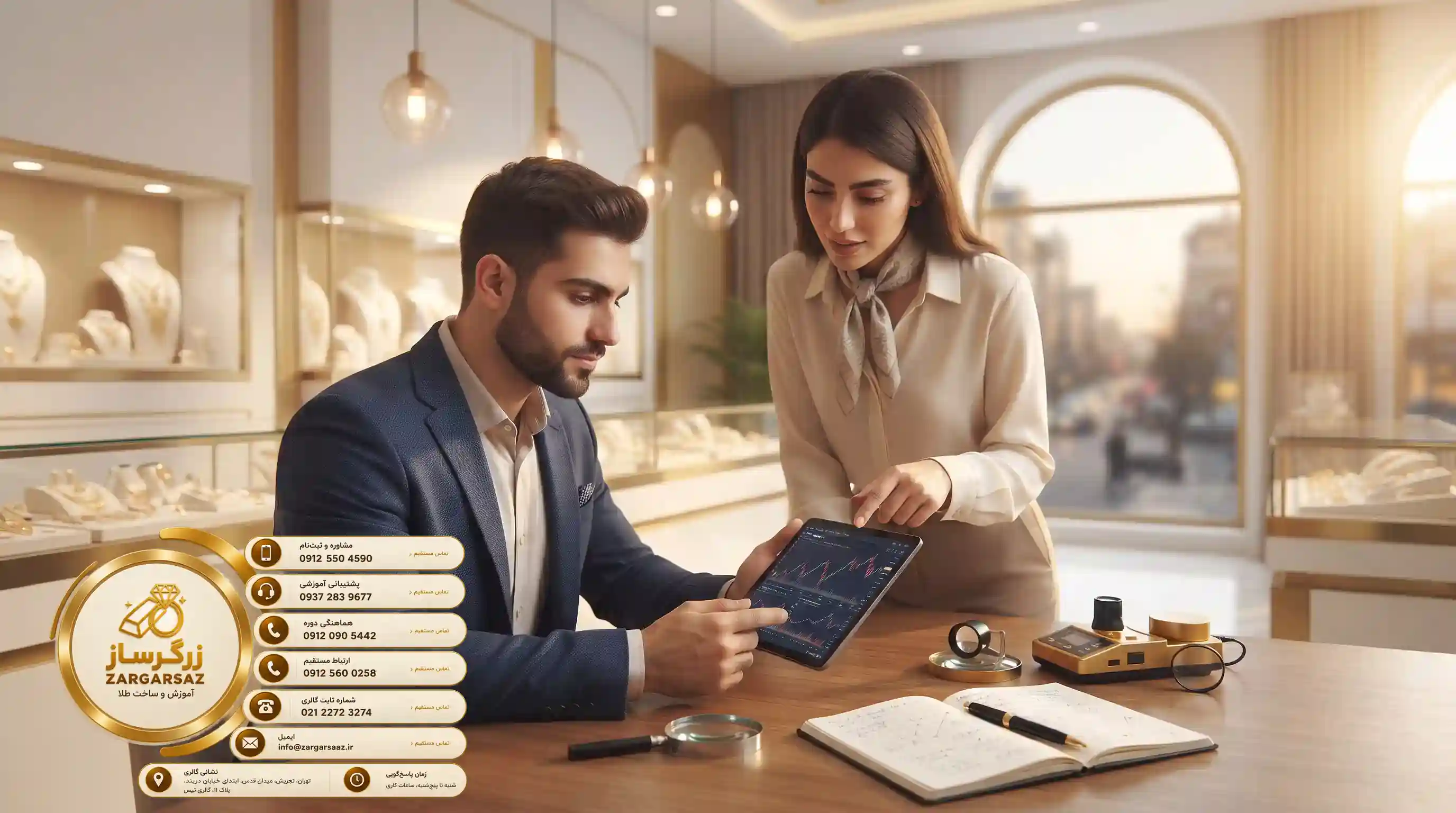 ???? قدمهاي نهايي براي ورود حرفهاي به بازار طلا