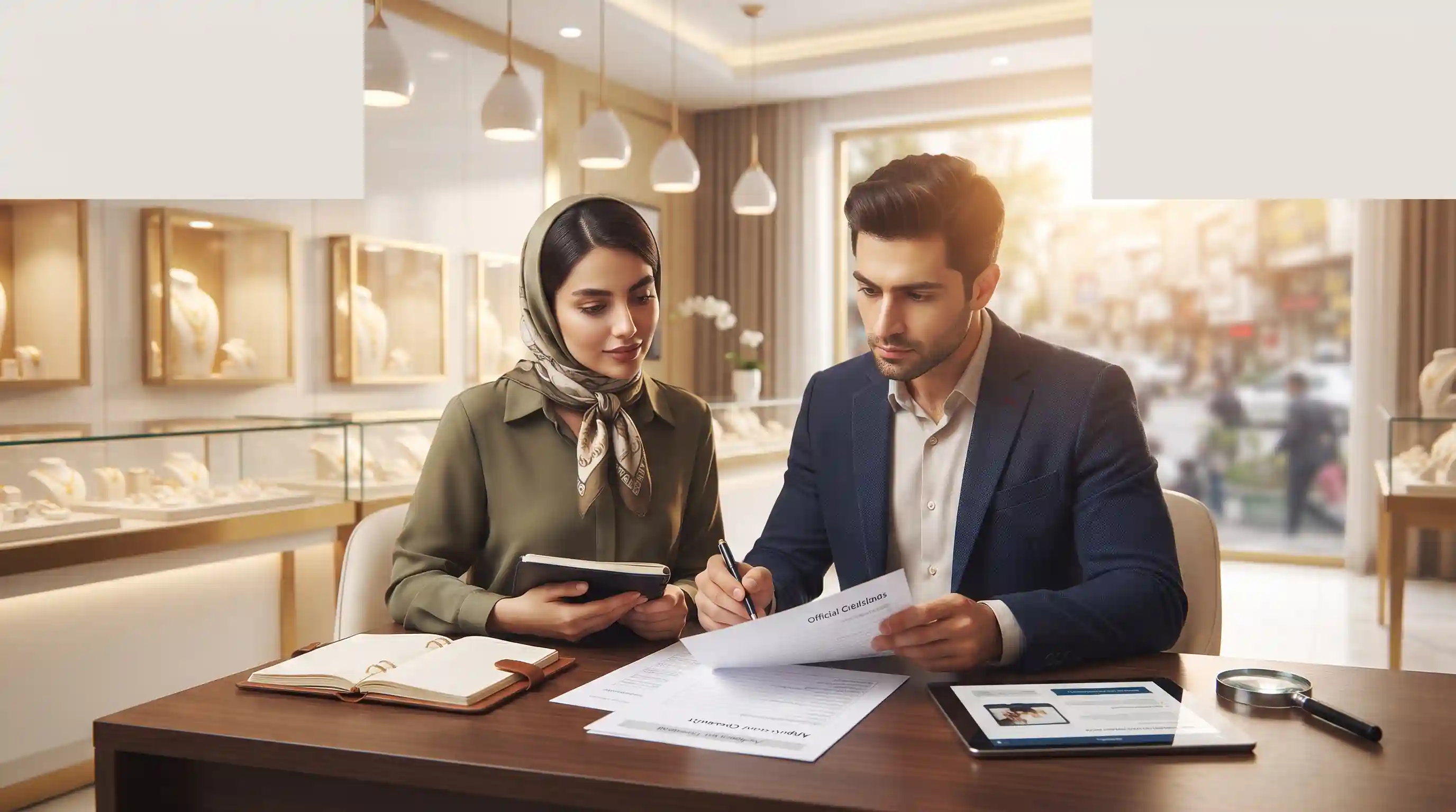 📋 شرایط اولیه و الزامات قانونی برای دریافت جواز کسب طلافروشی