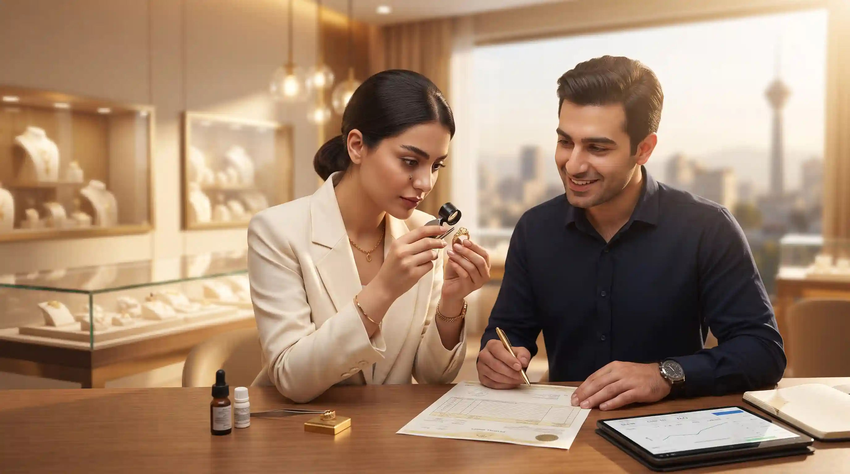 🔍 ارتباط فاکتور رسمی با تشخیص اصل بودن و اصالت سنجی طلا