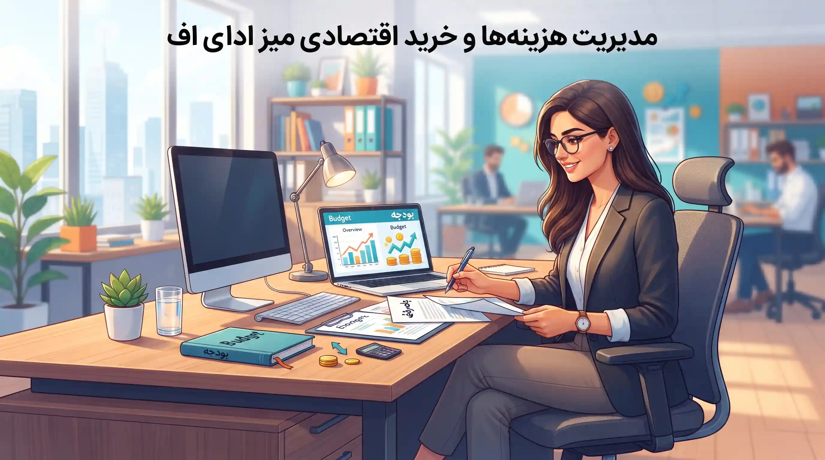 💰 مدیریت هزینه‌ها و خرید اقتصادی میز اداری ام‌دی‌اف