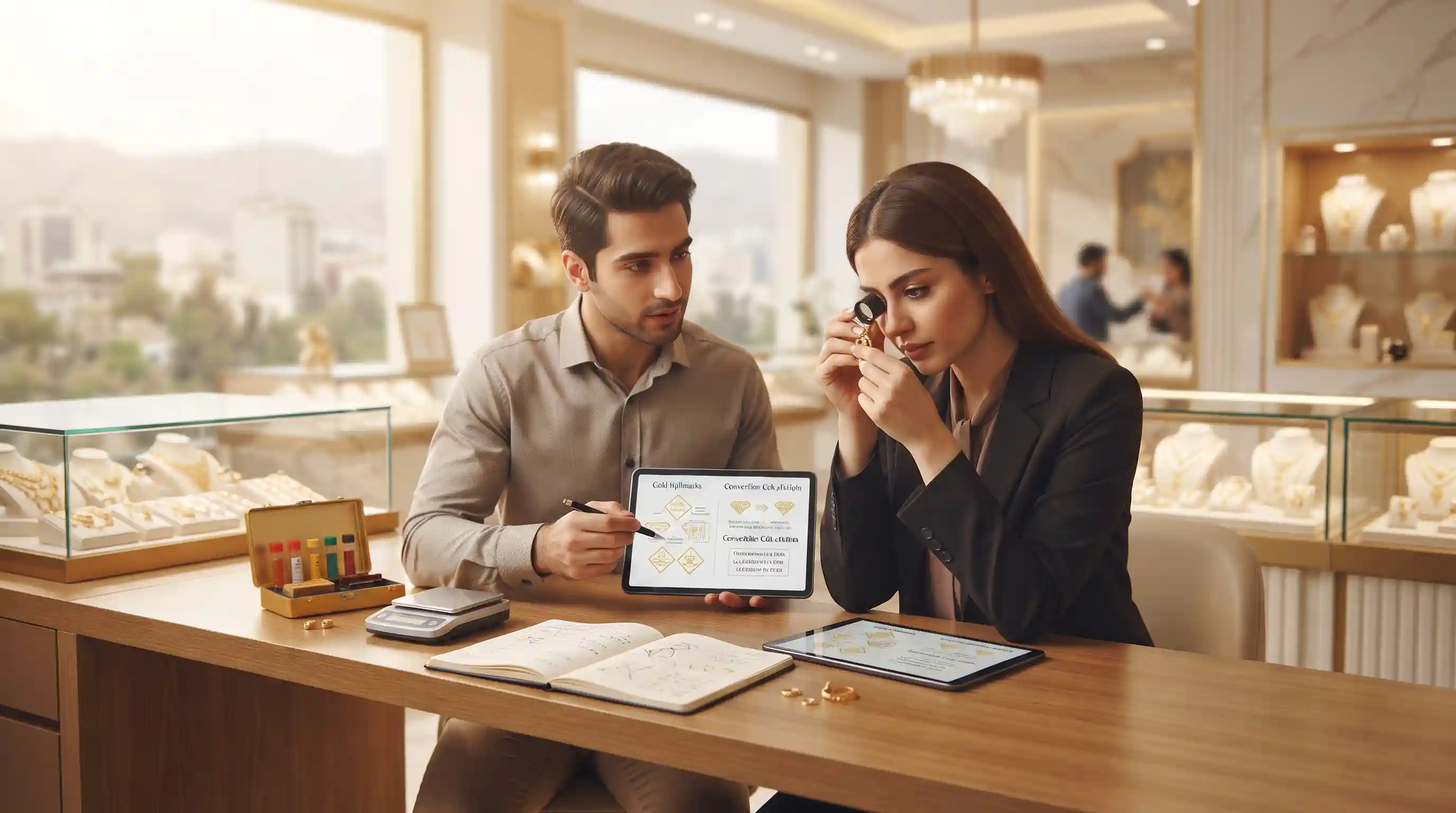 ⚖️ مفهوم عیار طلا و روش&zwnj;های تخصصی تشخیص و تبدیل عیار