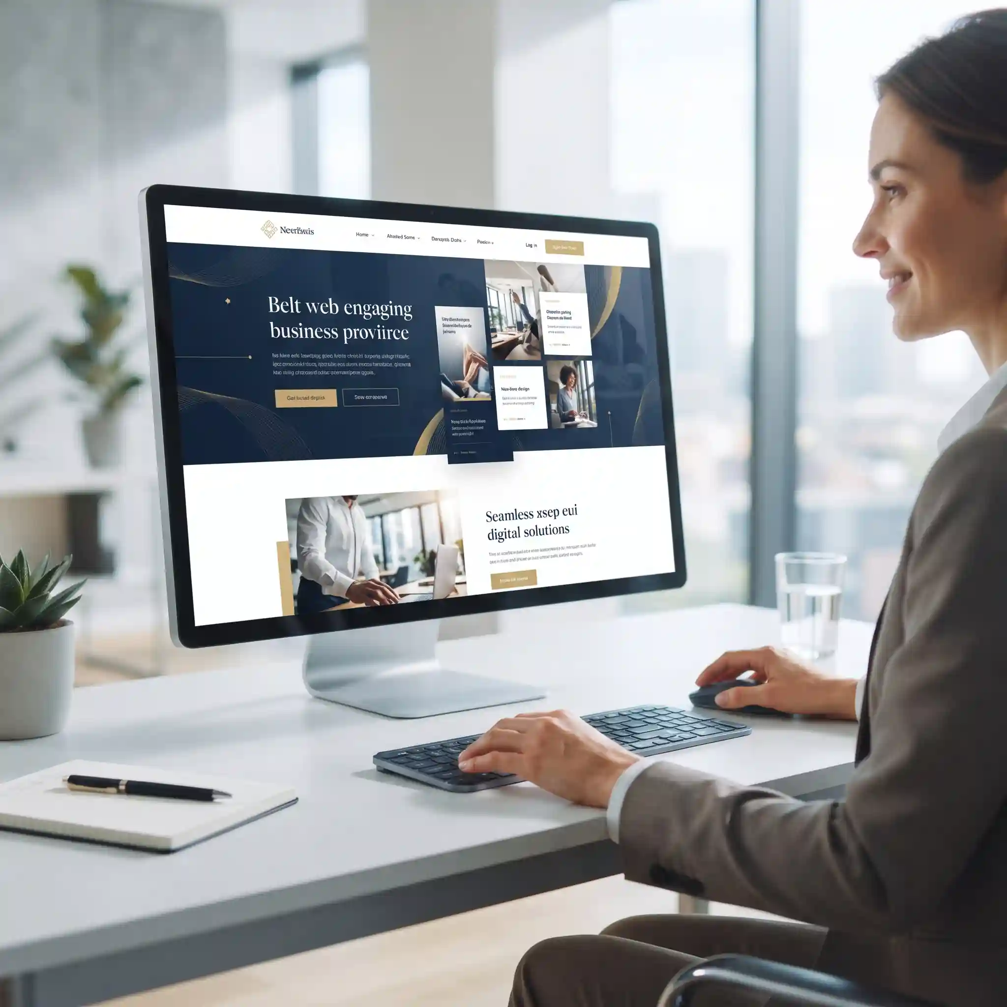 با طراحی UI و UX حرفه‌ای، تجربه کاربری سایت خود را متحول کنید