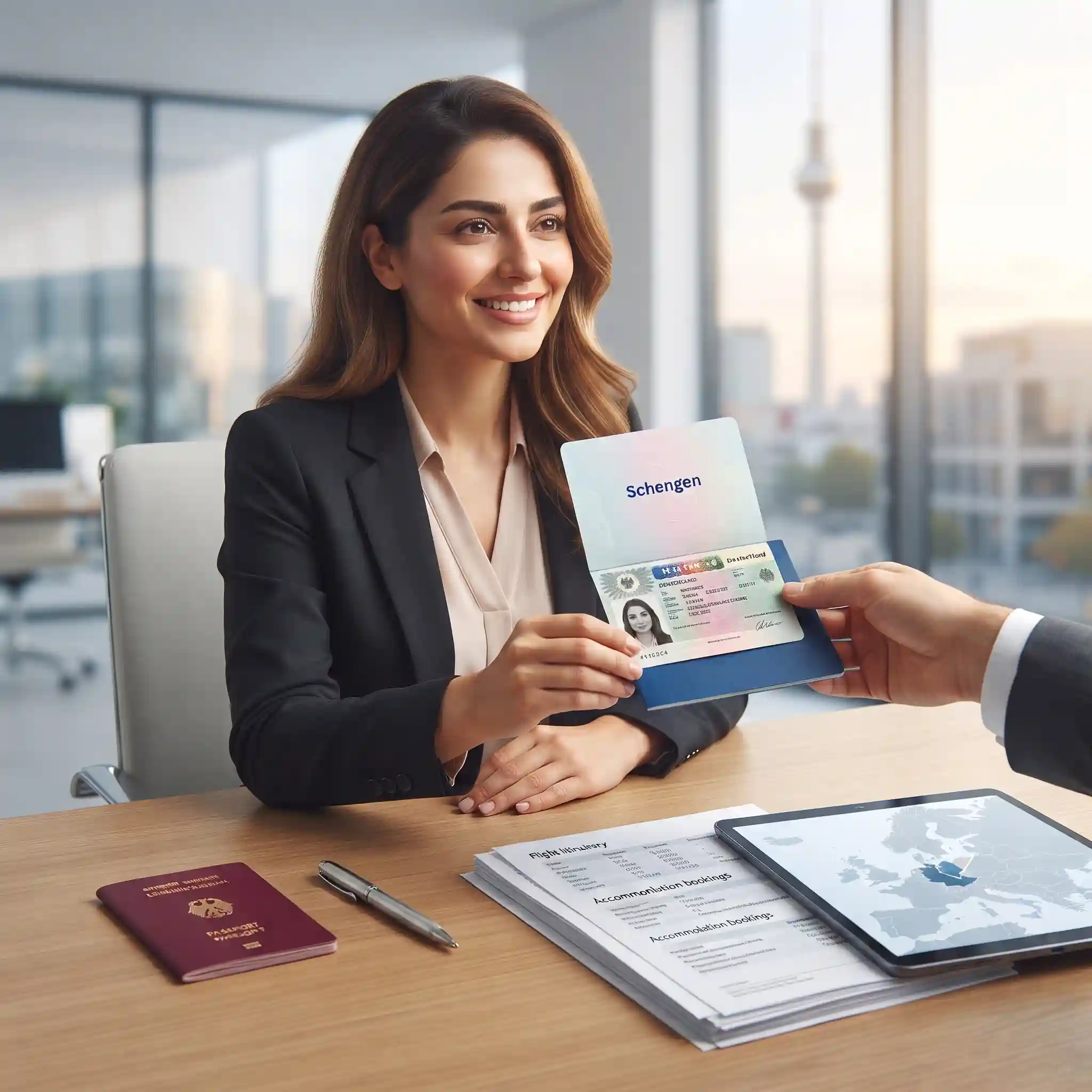 مدارک لازم برای دریافت ویزای شینگن آلمان را با دایان تک به آسانی کامل کنید.