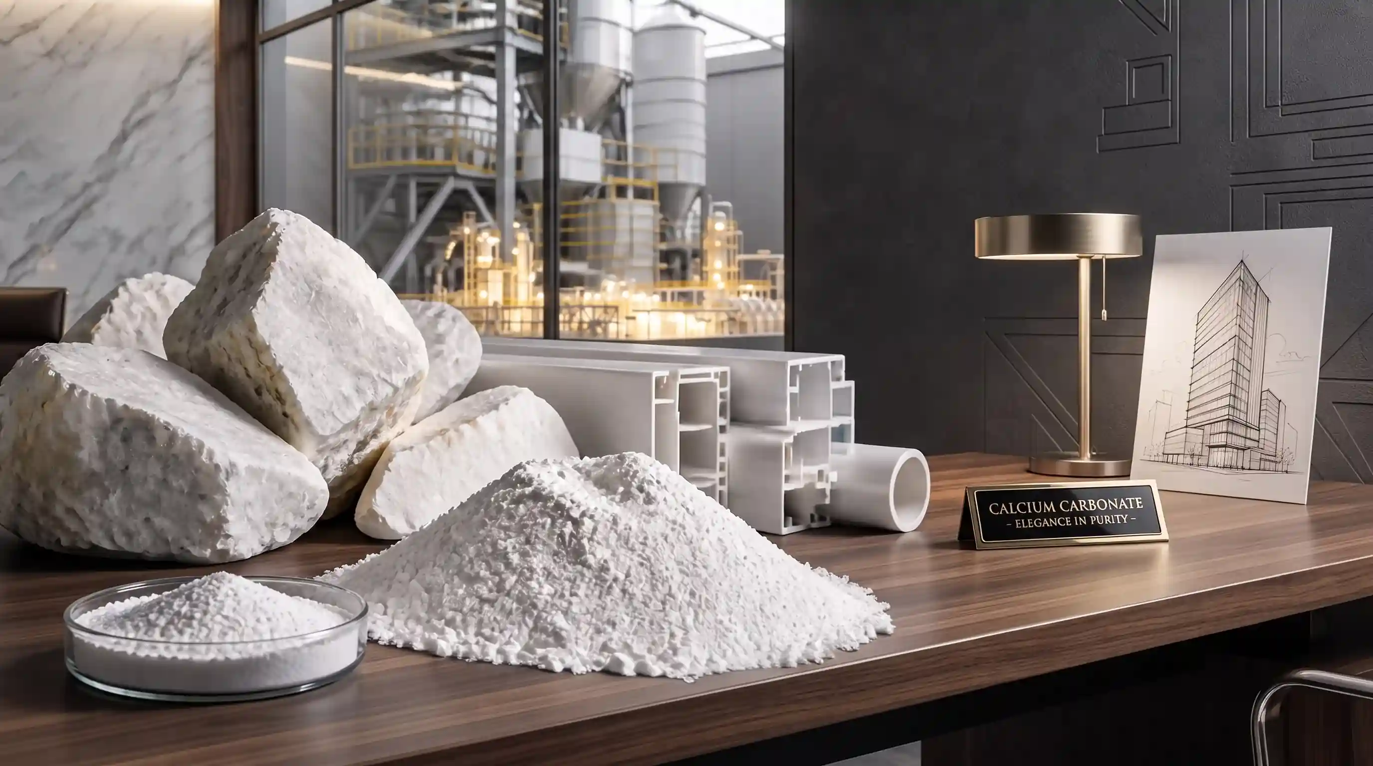 The Role of Calcium Carbonate in Polymer Industries and Masterbatch Production