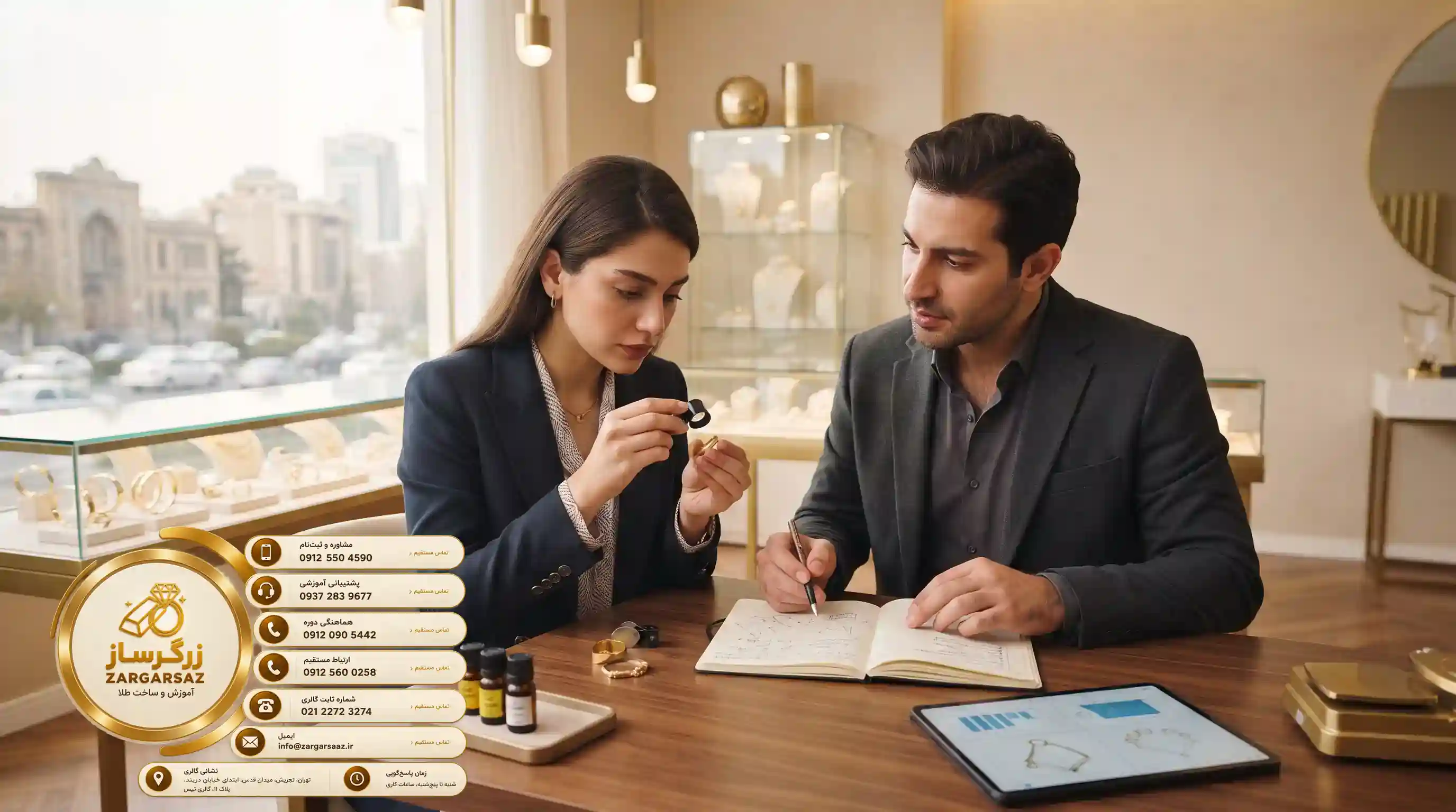 اشتباهات رايج و بزرگ آموزش صفر تا صد شغل طلافروشي را بشناسيد