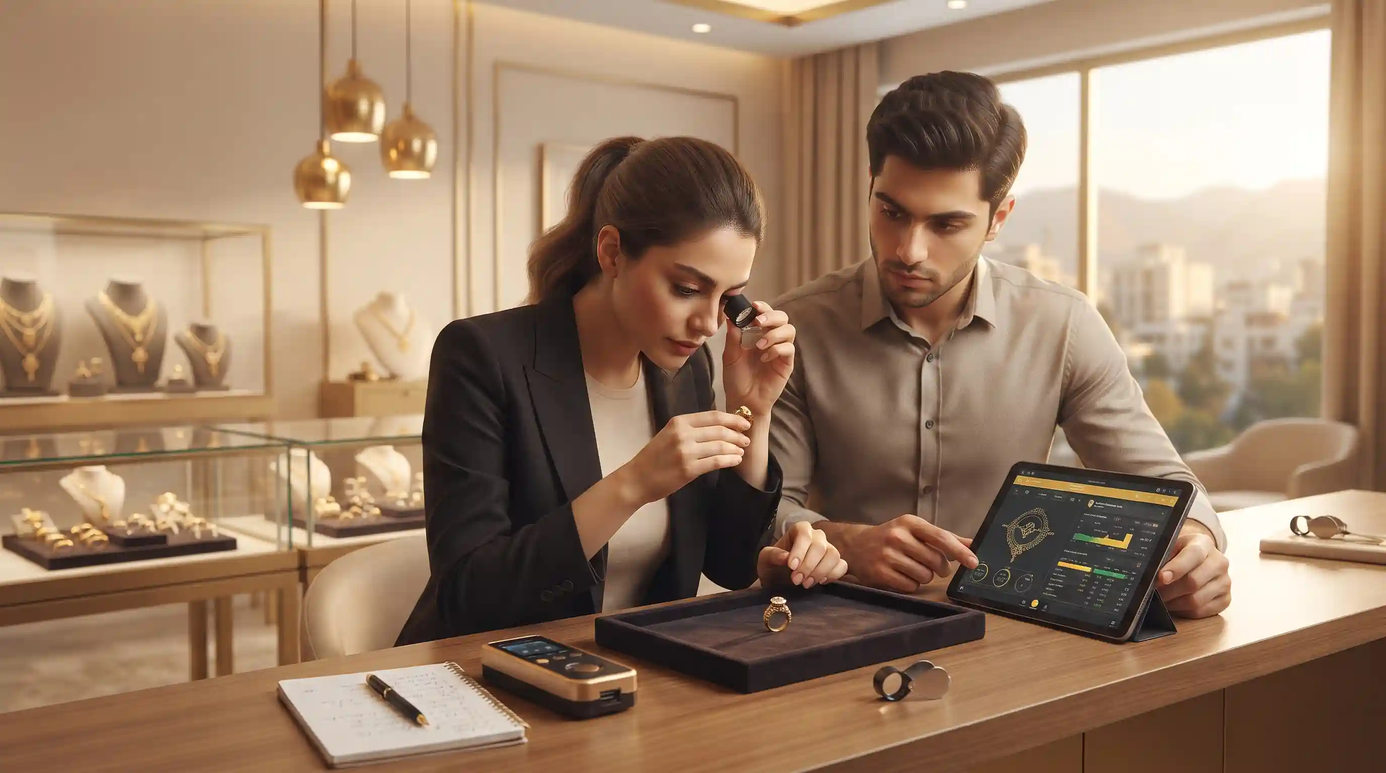 تشخیص عیار، ارزیابی و امنیت در معاملات طلا