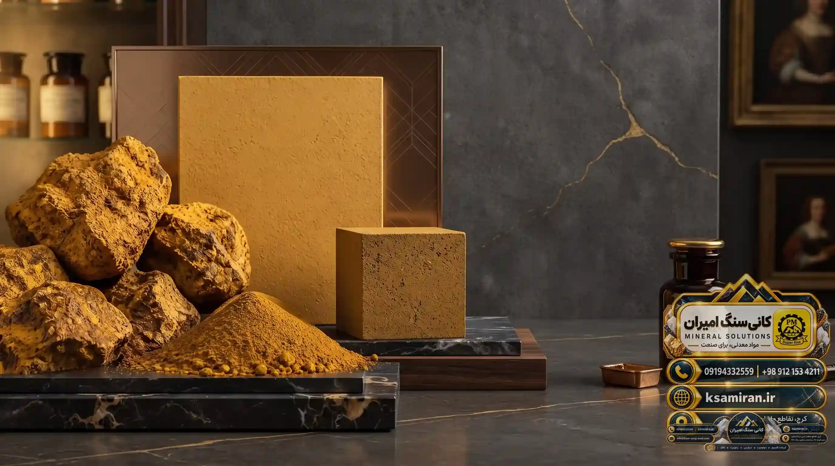 Guide to Receiving the Catalog and Specifications of Limonite Oxide (Gol Mash)