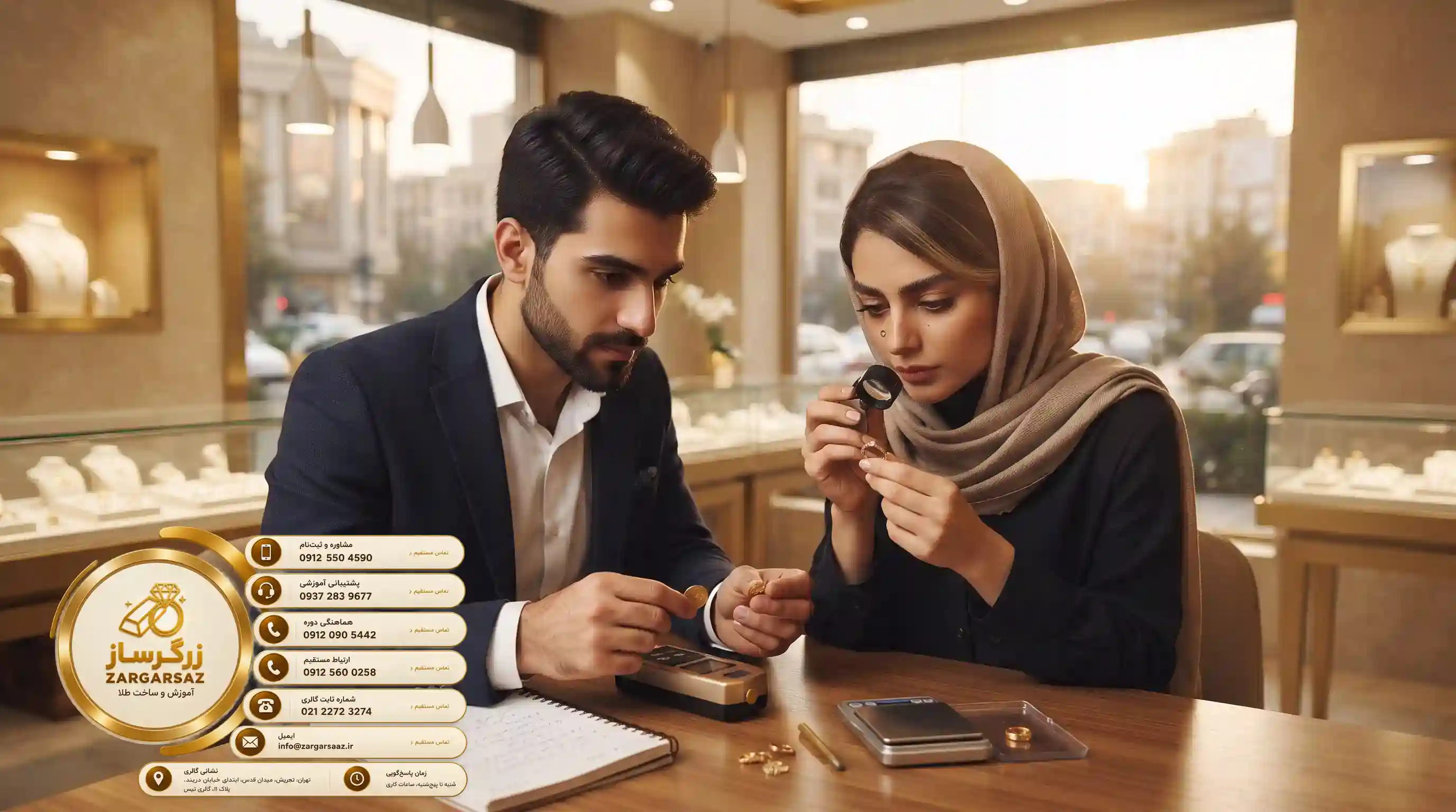 ???? گام&zwnj;هاي نهايي تا استقلال مالي و تأسيس كسب&zwnj;وكار طلا