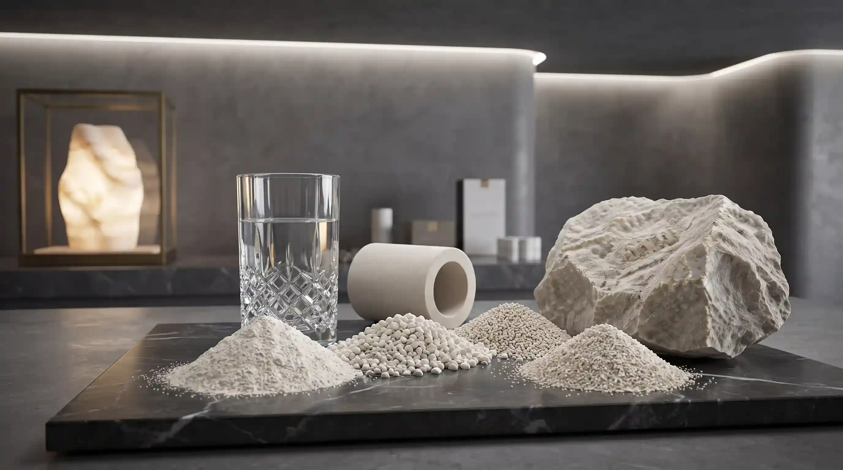 The Impact of Dolomite on the Chemical and Thermal Properties of Industrial Products
