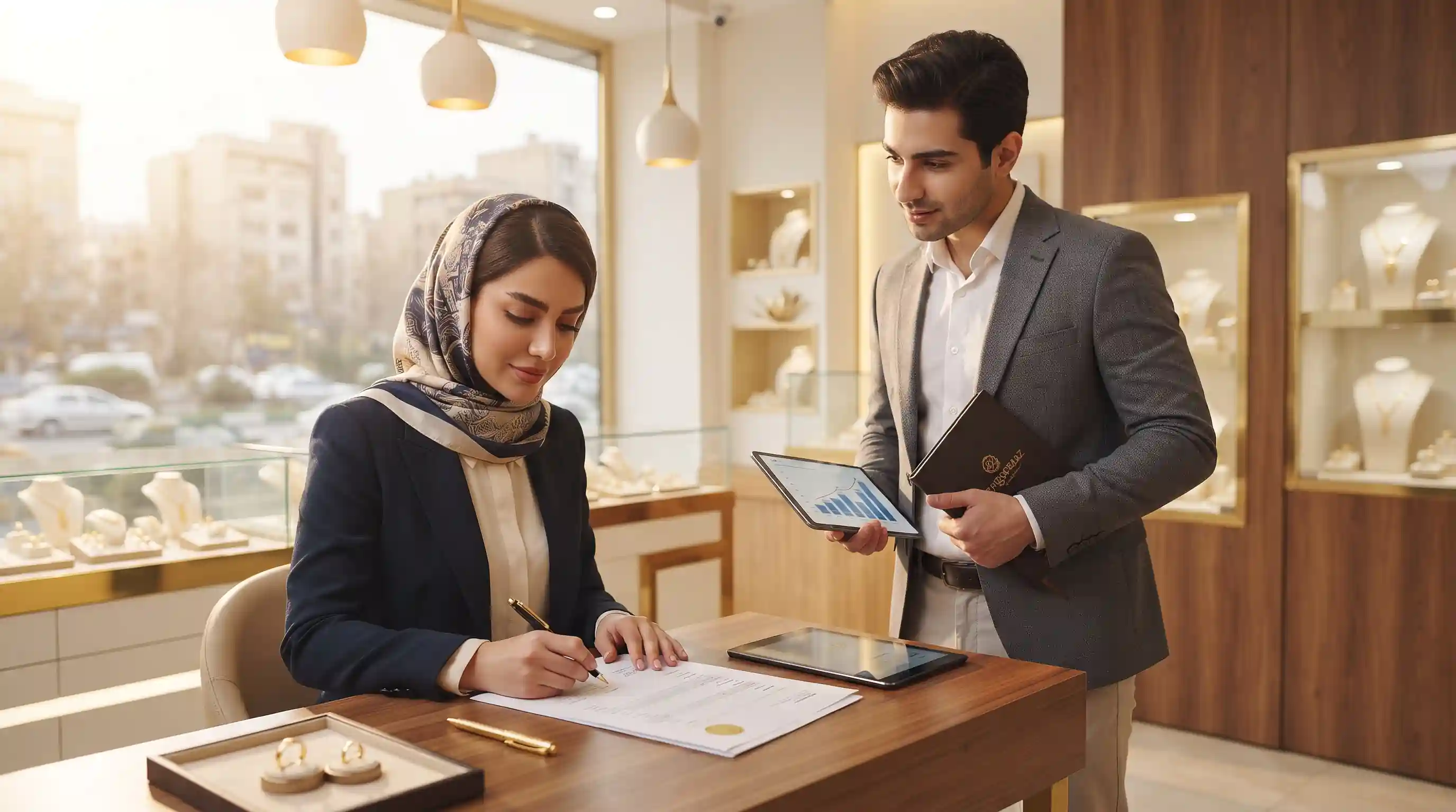 ✍️ تنظیم فاکتور رسمی طلافروشی و الزامات قانونی آن