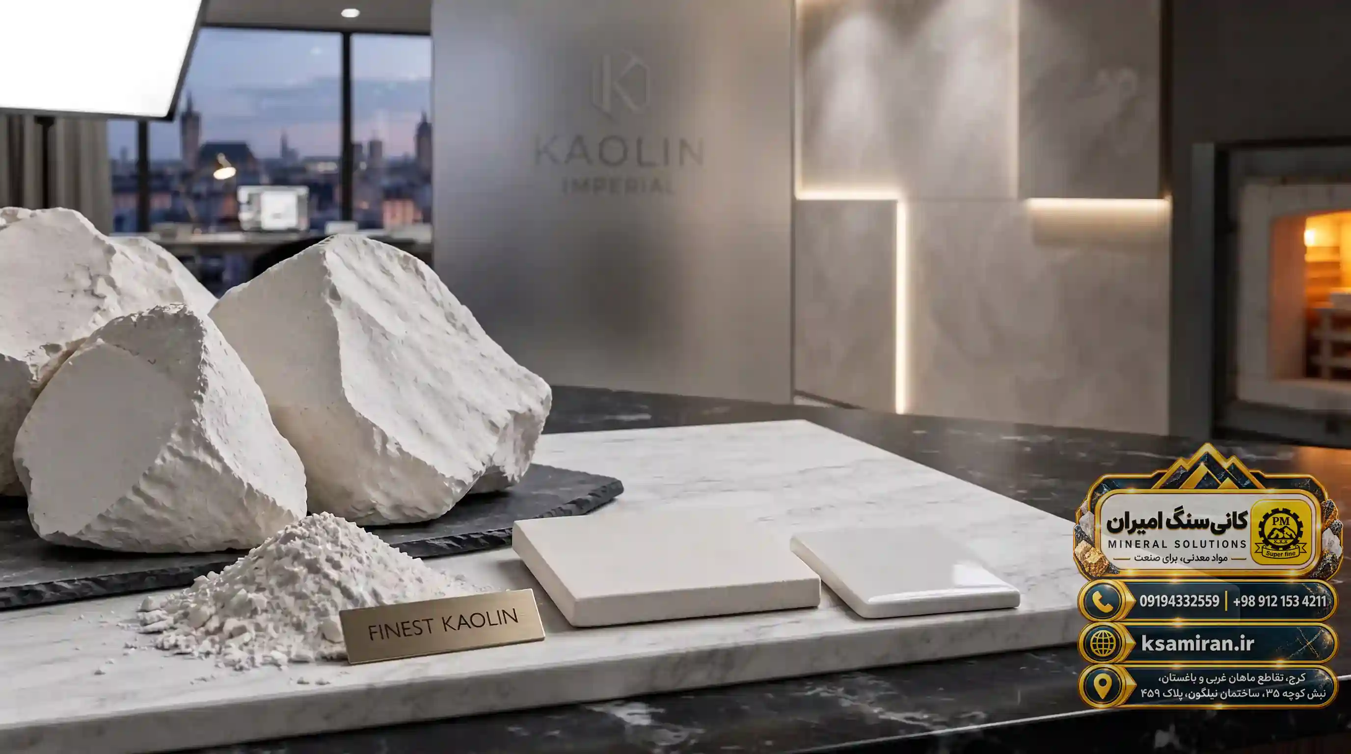 Physical Characteristics and Granulation of Kaolin in the 450 to 1500 Mesh Range