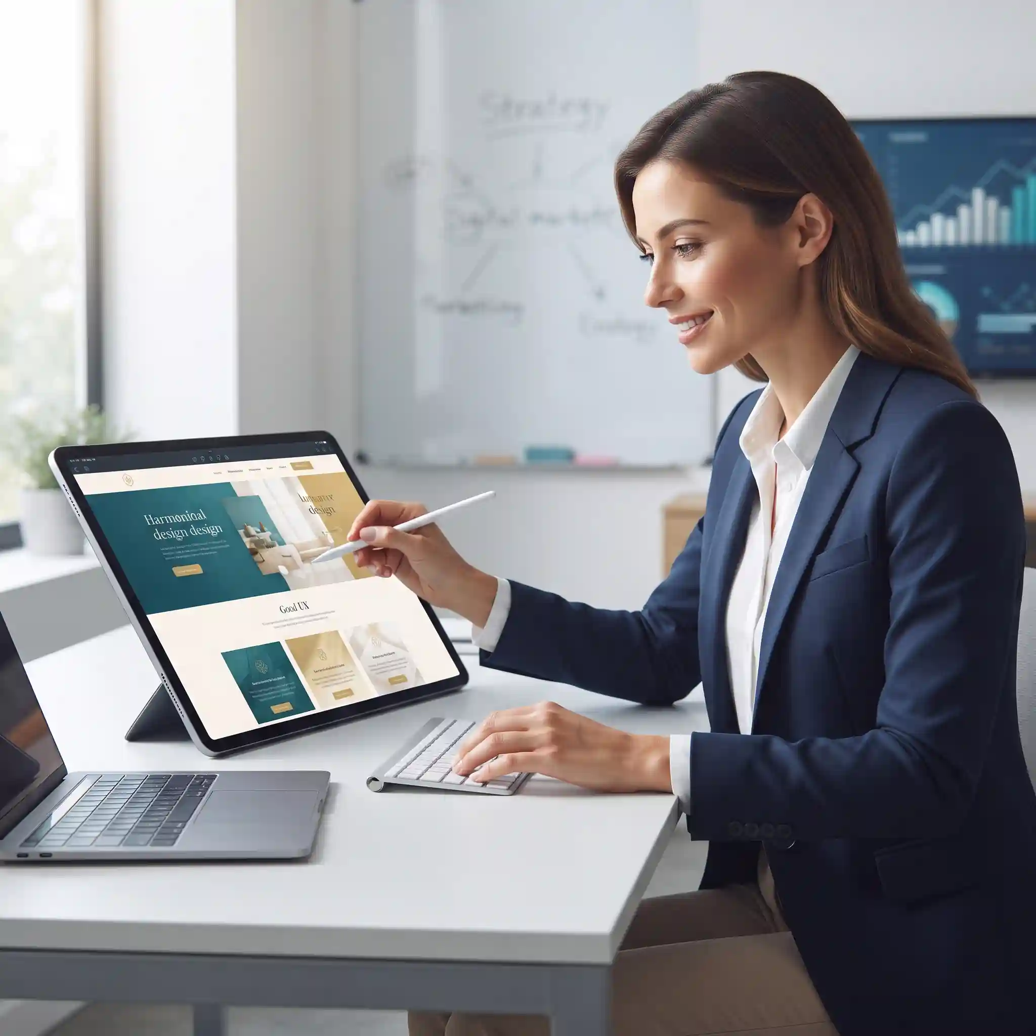 تجربه کاربری عالی با طراحی UI و UX، رمز ماندگاری برند شما