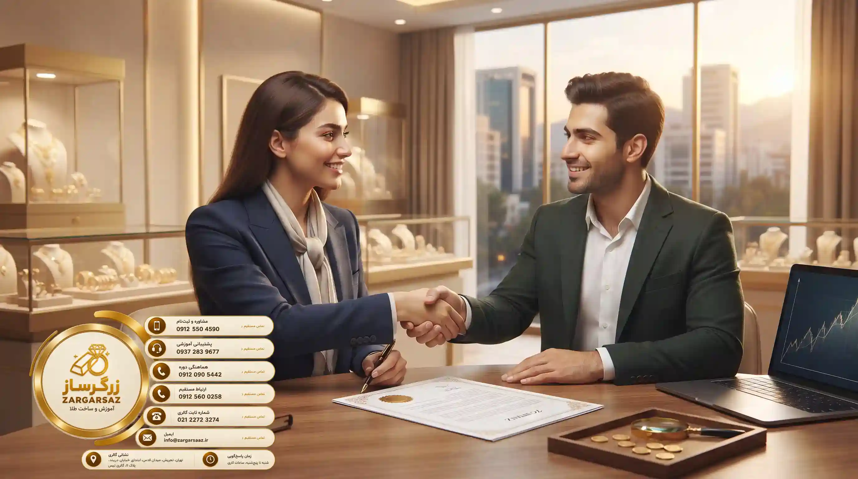 🤝 شراکت بدون سرمایه اولیه با مدل زرگرساز