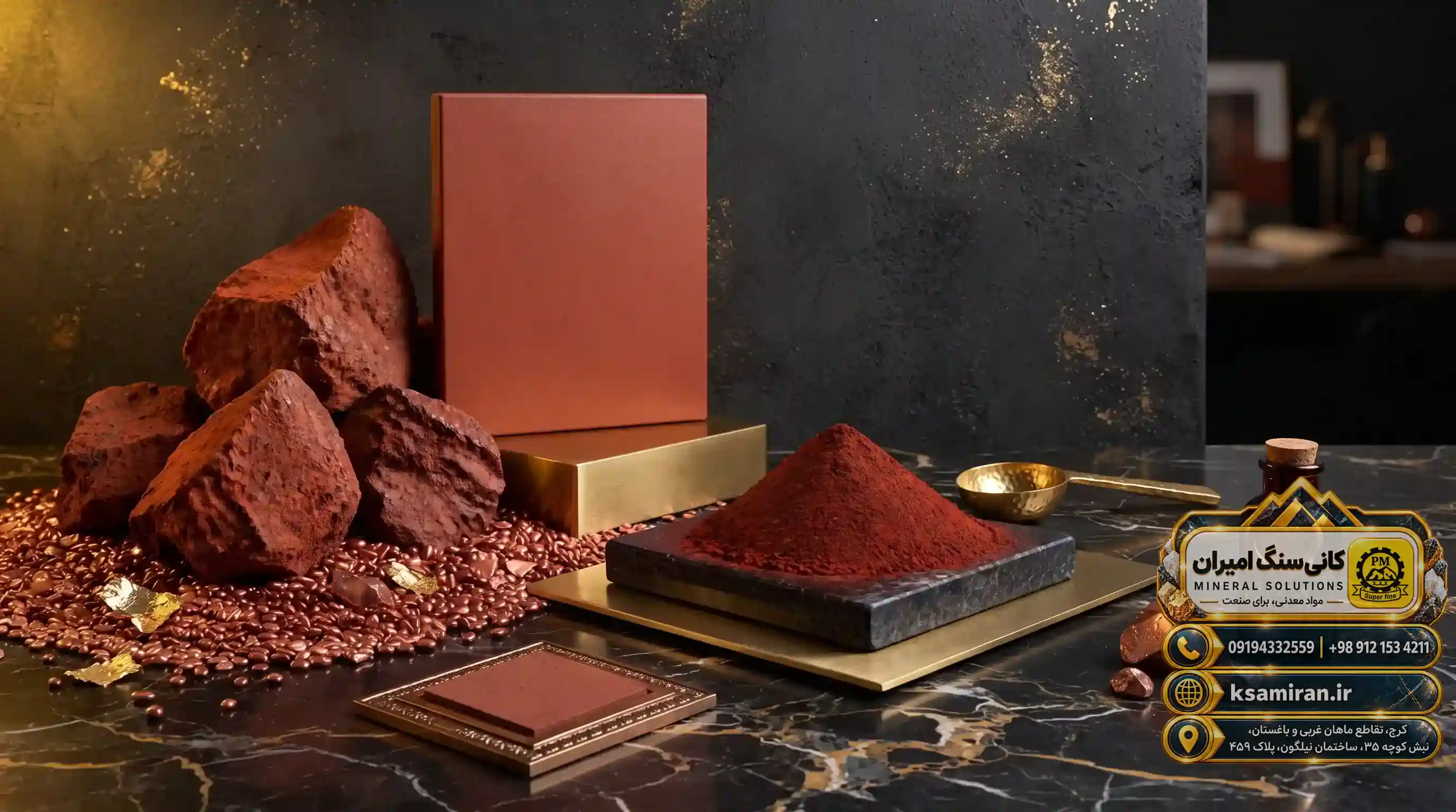 The Role of Red Iron Oxide (Ochre) in the Colored Cement Production Industry