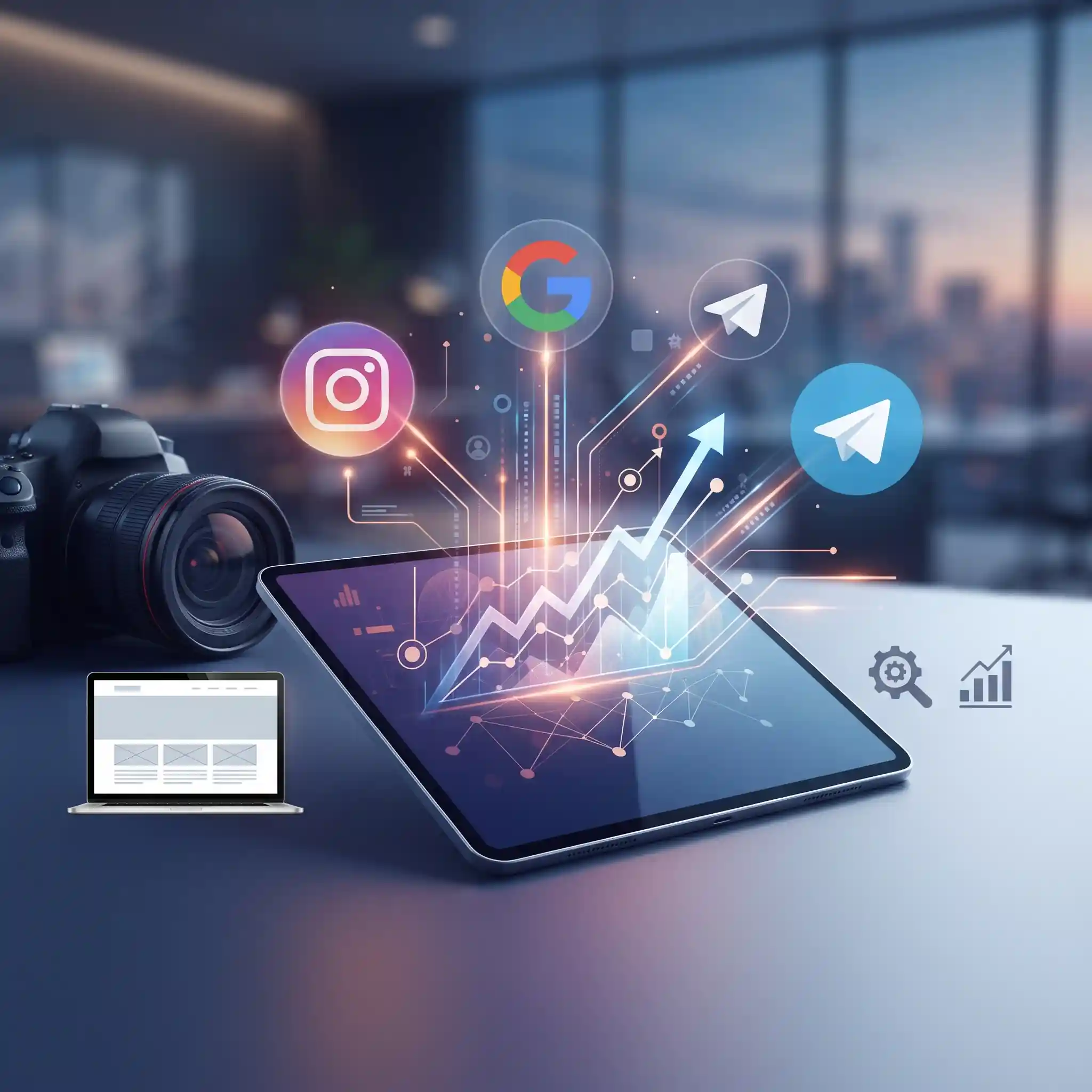 کمپین تبلیغاتی 360 درجه؛ اینستاگرام، گوگل و تلگرام در یک پکیج