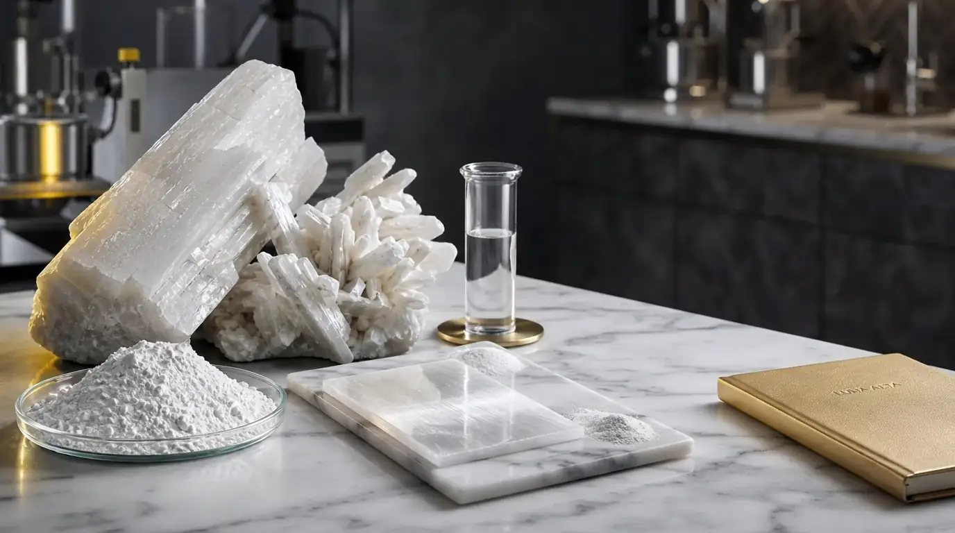 Comparison of White Barite with Other Mineral Fillers