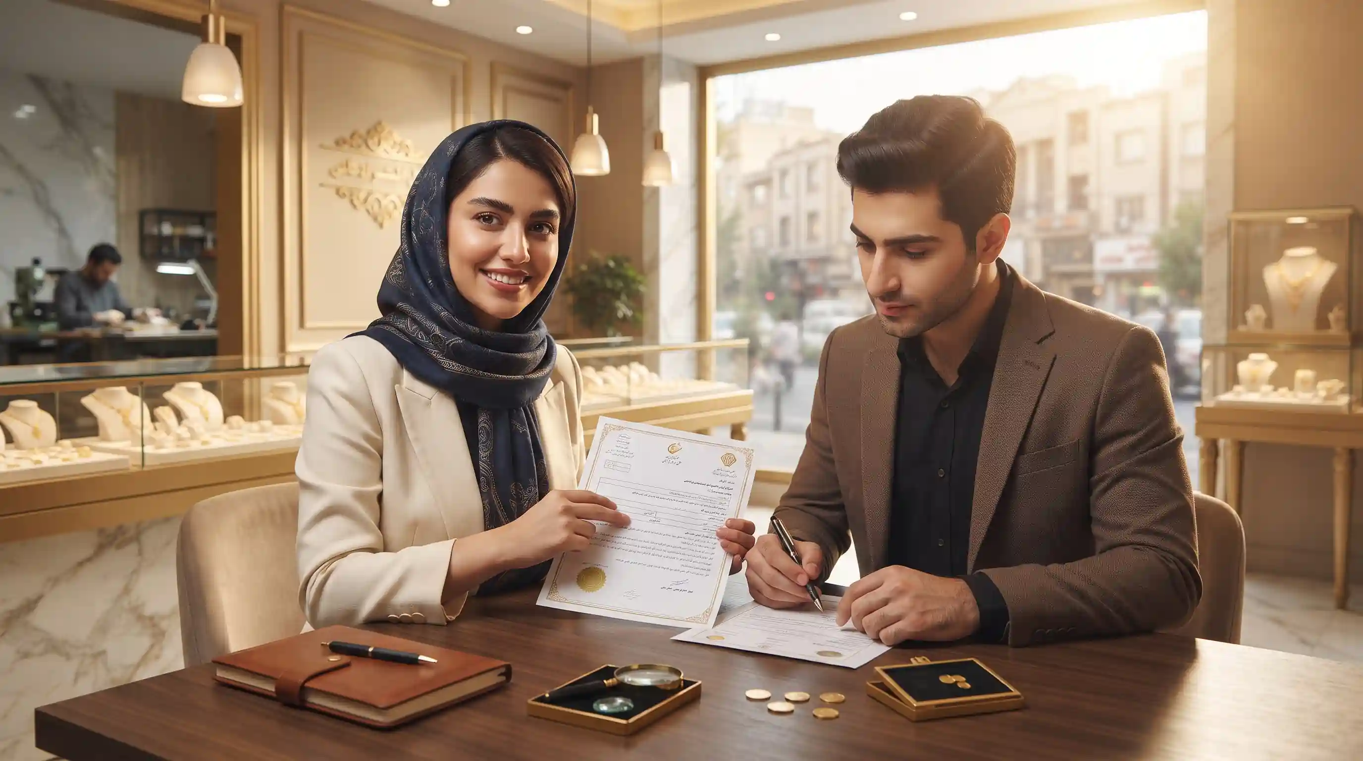 📜 شرایط و مدارک لازم برای اخذ پروانه کسب از اتحادیه طلا