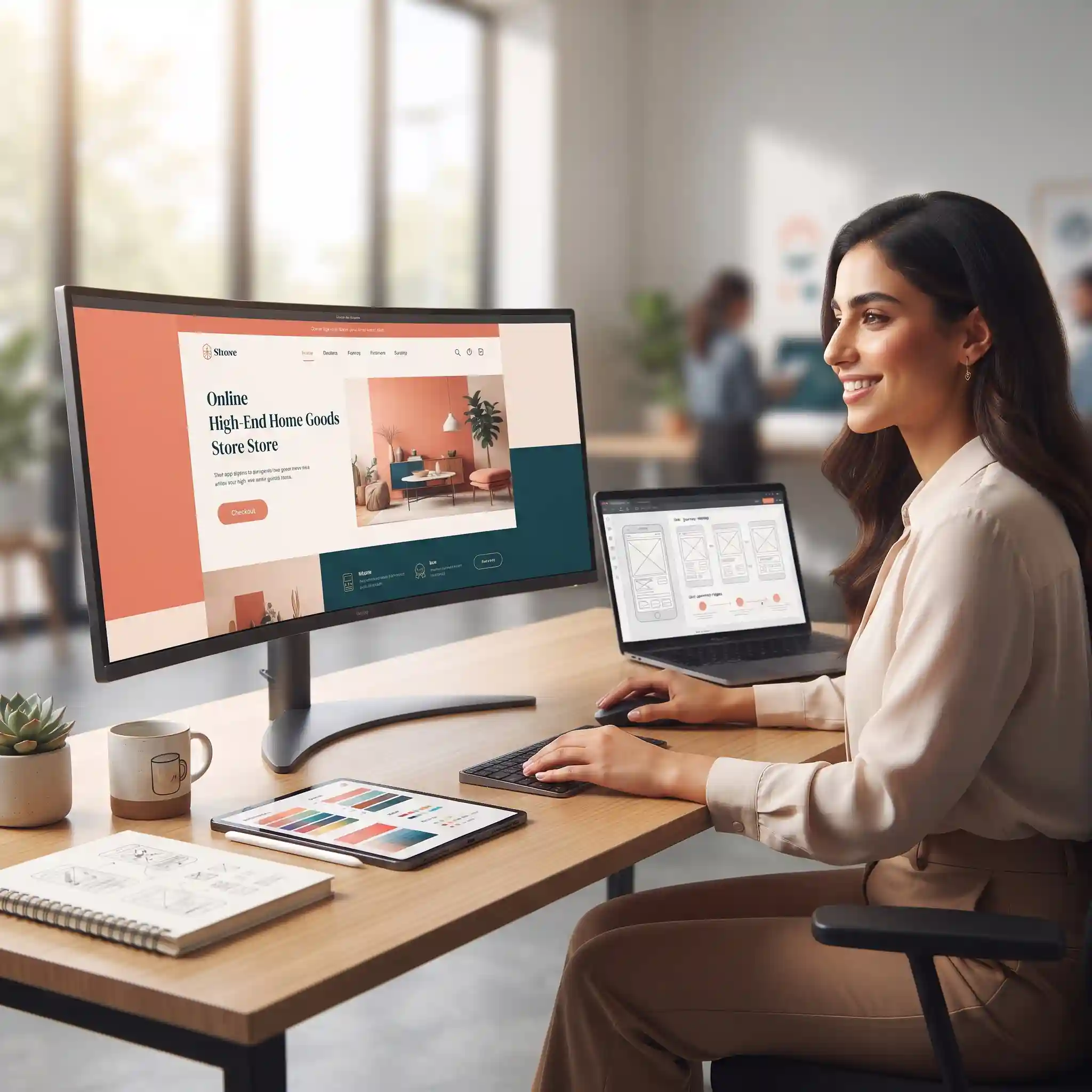 سحر با طراحی UI و UX خاص، مخاطب را به مشتری وفادار تبدیل سازید