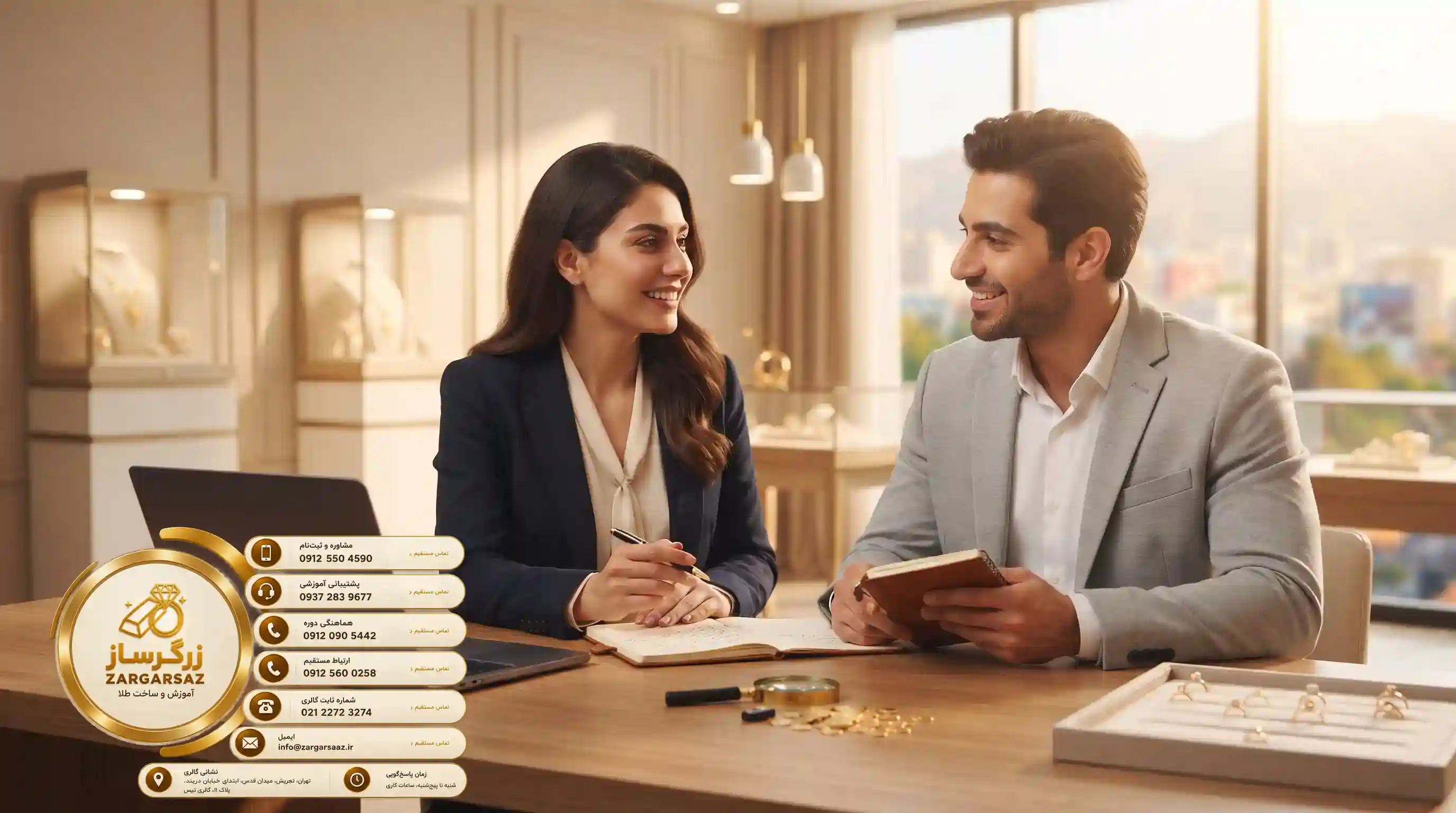 ???? چرا صنعت طلا و جواهر پناهگاه امني در برابر بيكاري است؟