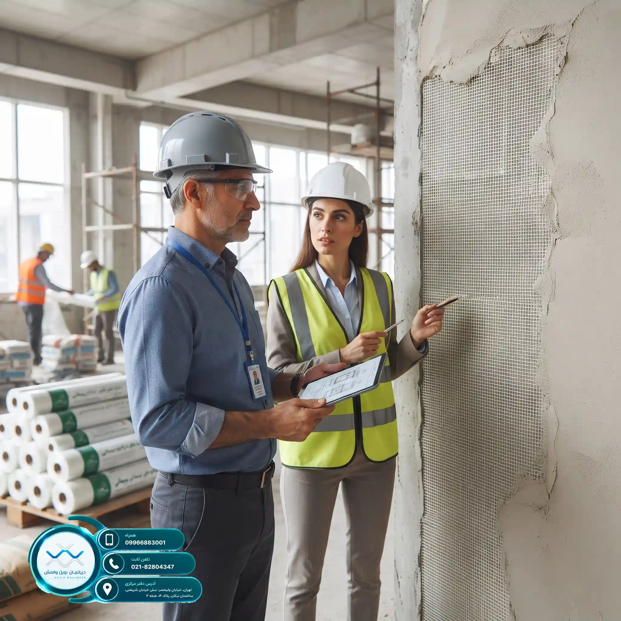 مدیریت هوشمند هزینه اجرای وال مش استاندارد