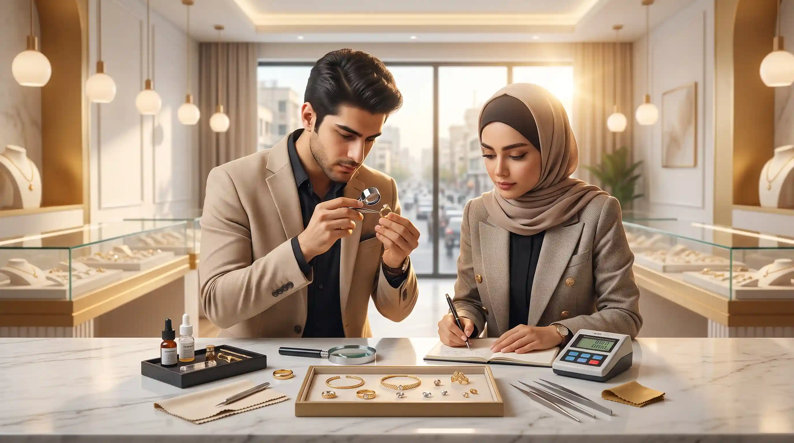 🎓 یادگیری مهارتهای تخصصی؛ از تشخیص عیار تا ارزیابی سنگها
