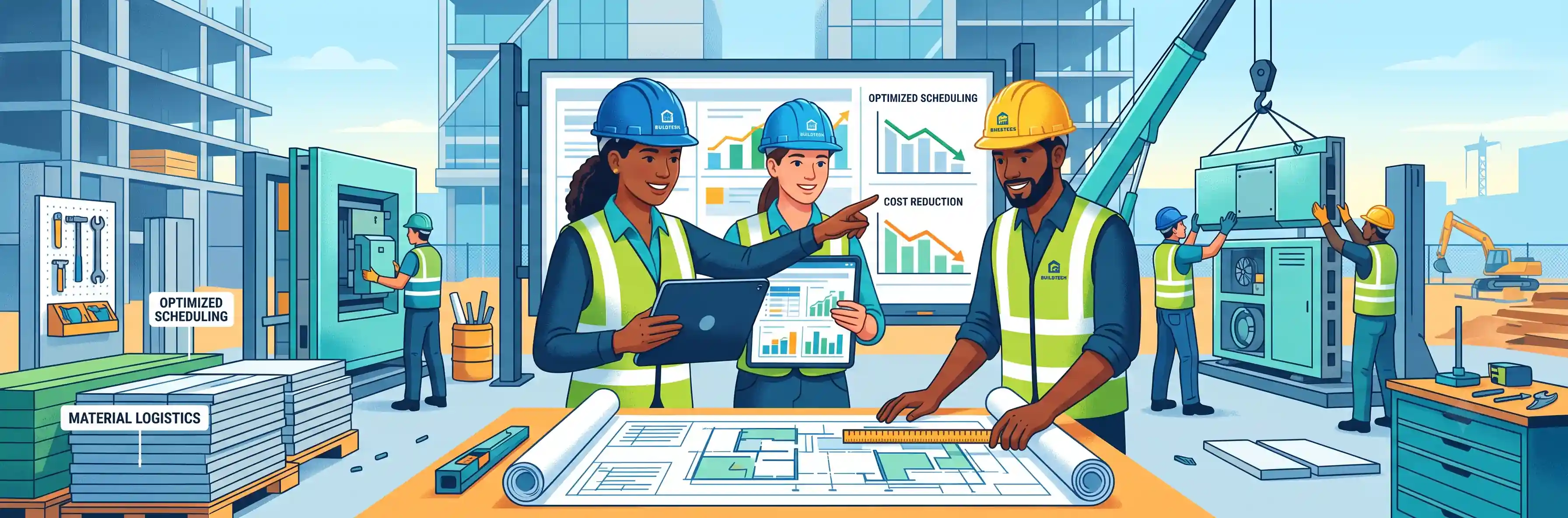 🏗️ برنامه&zwnj;ریزی نصاب و کاهش هزینه&zwnj;های اجرایی در محل پروژه