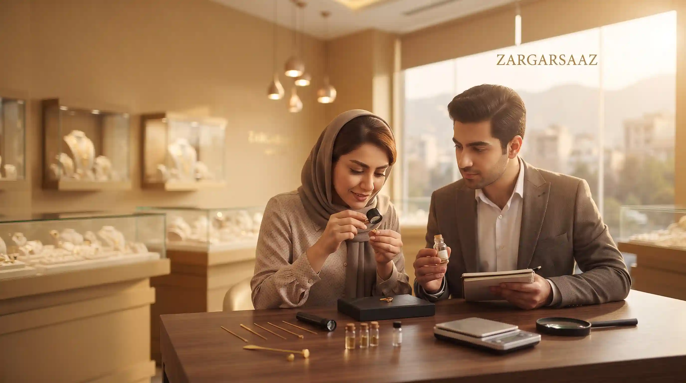 🔍 روشهای محلی و سنتی عیارسنجی طلا در بازار